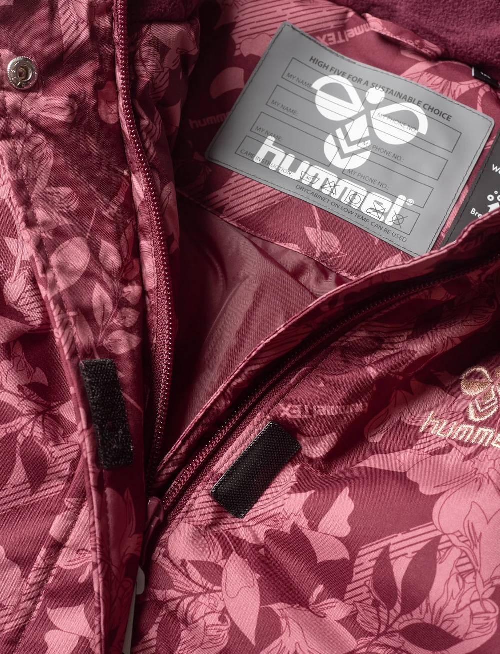 Hummel - hmlALMA TEX COAT - isolierte jacken - windsor wine - 5