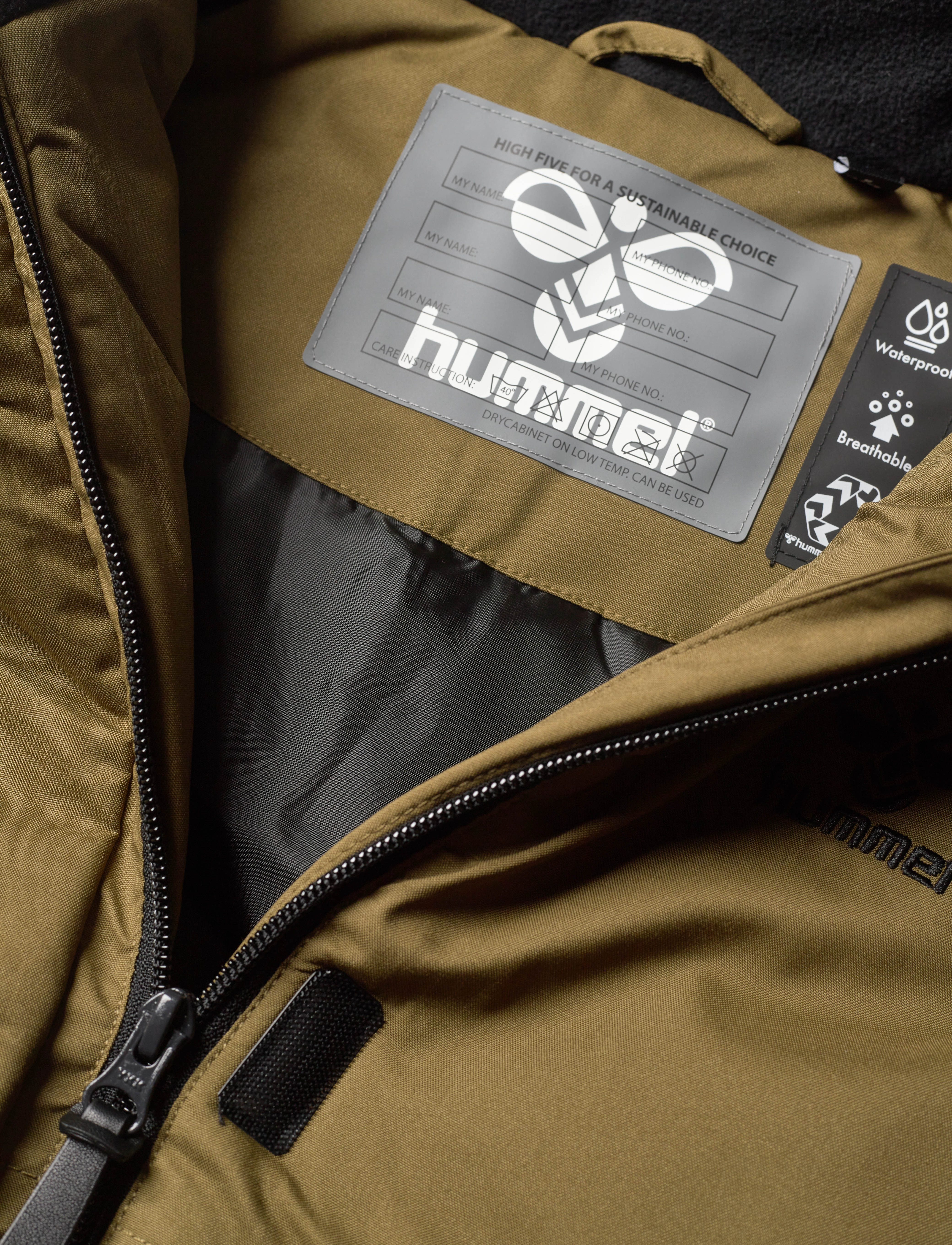 Hummel - hmlURBAN TEX JACKET - sügisjakid - dark olive - 5
