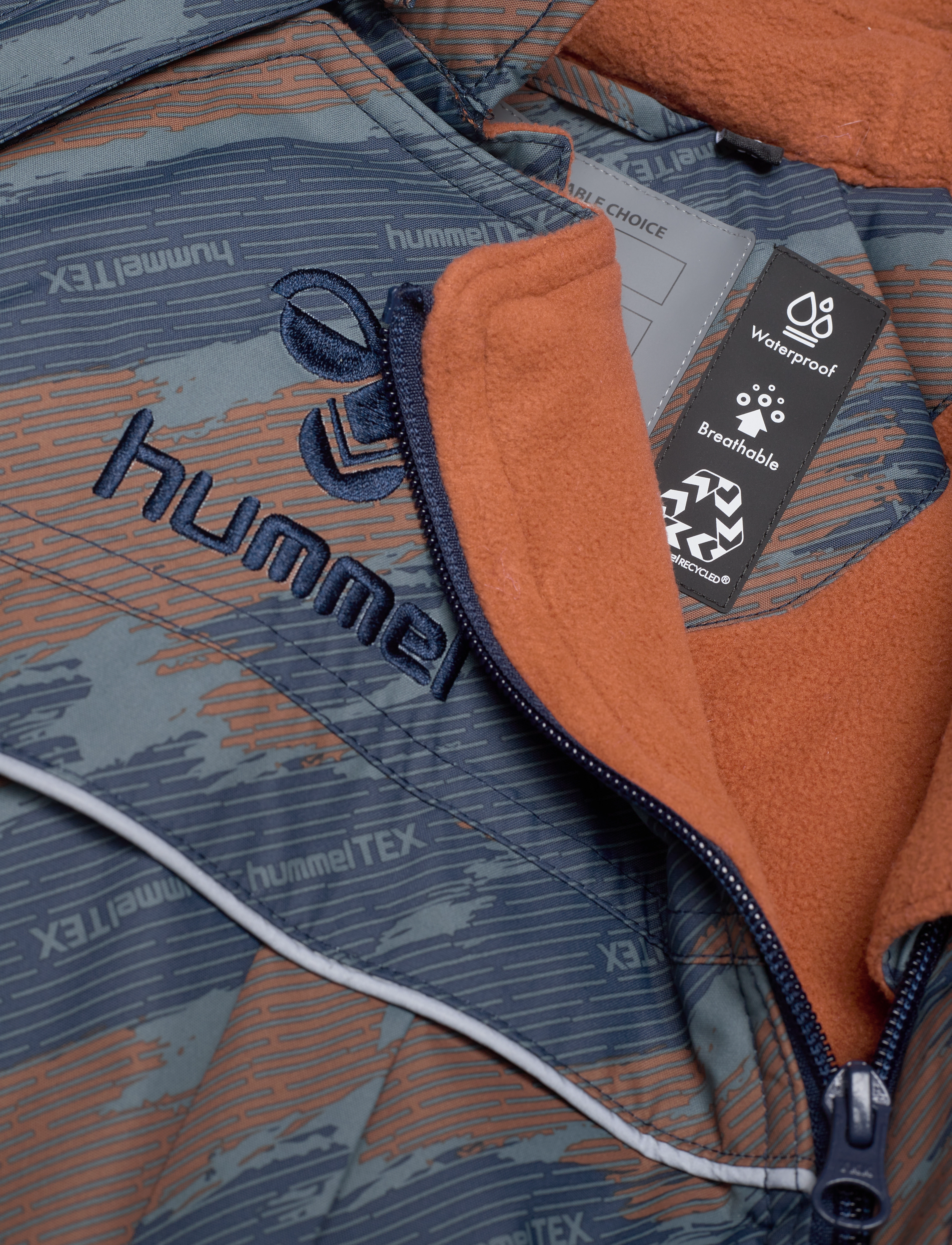 Hummel - hmlMOON TEX SNOWSUIT - vinteroveraller - black iris - 2