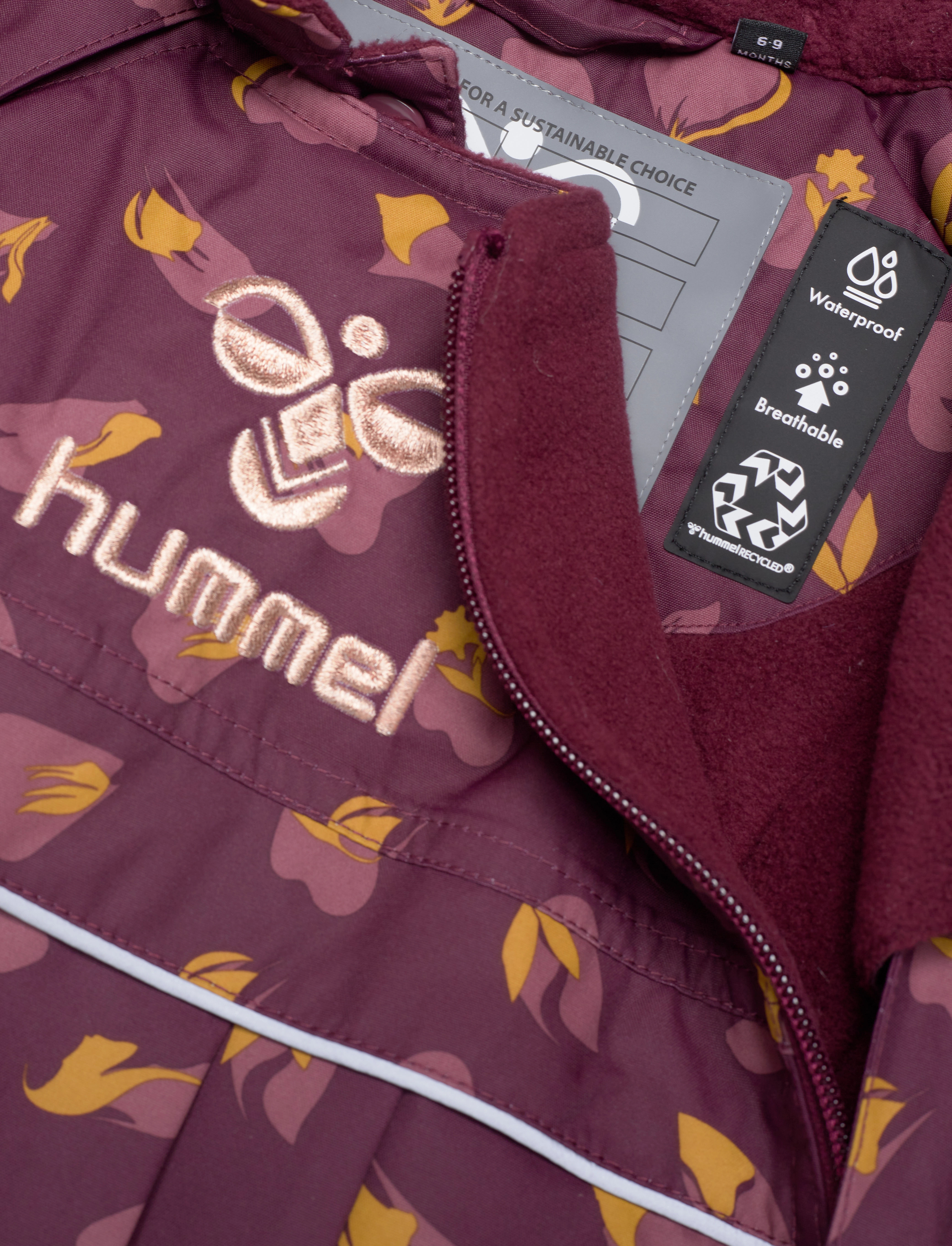 Hummel - hmlMOON TEX SNOWSUIT - sport - windsor wine - 2