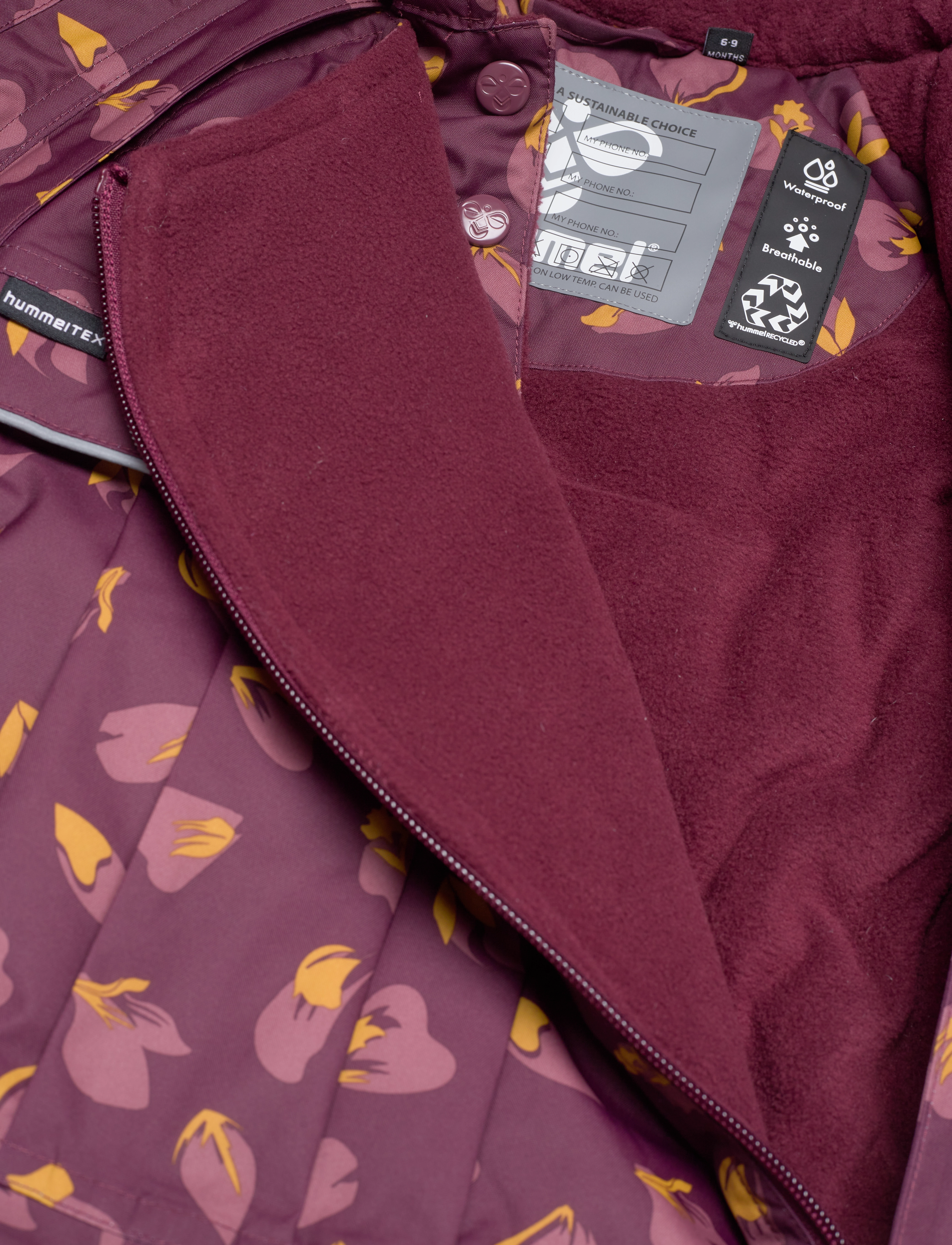 Hummel - hmlMOON TEX SNOWSUIT - sport - windsor wine - 4