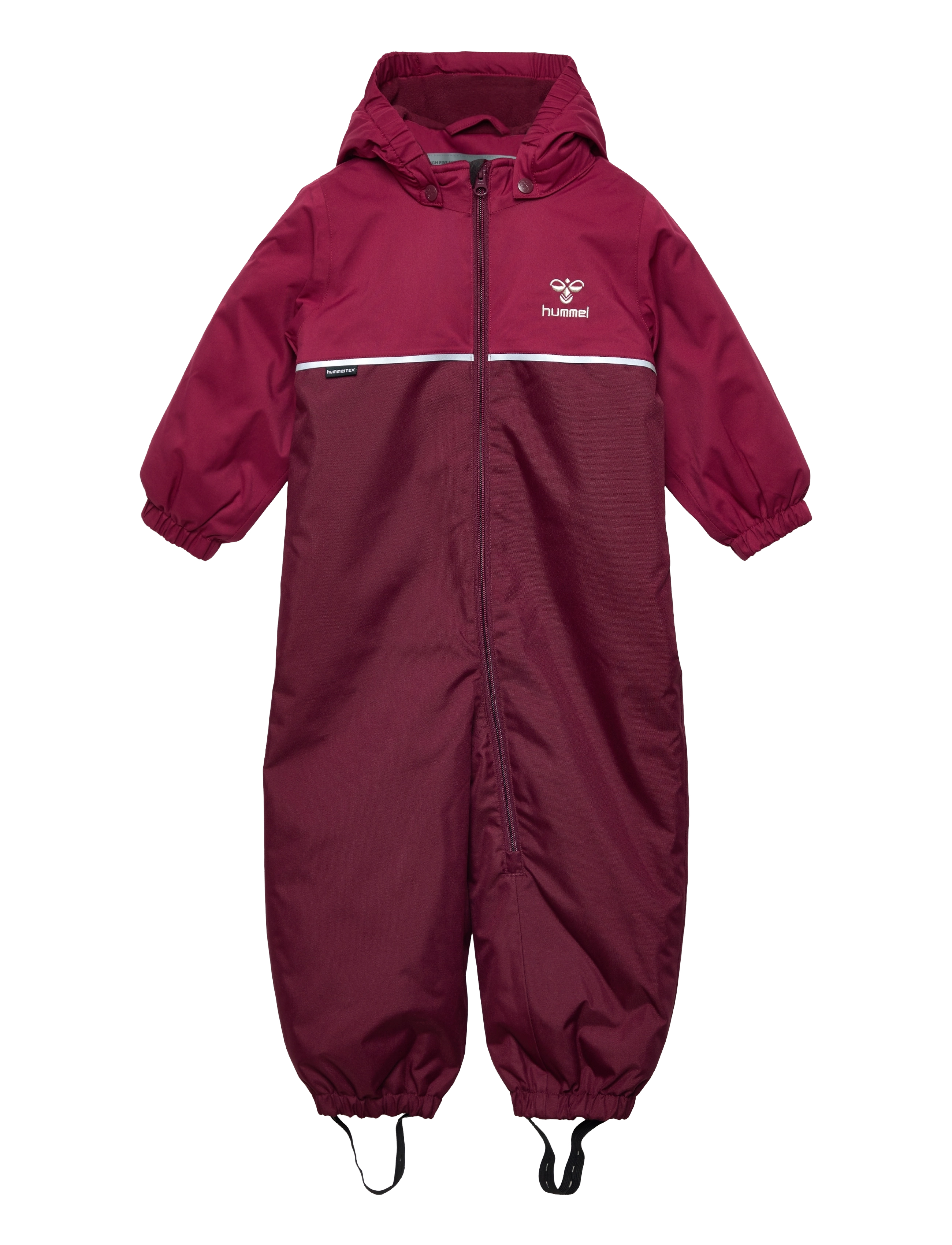 Hummel Hmlsnoopy Tex Snowsuit, 80, Burgundy, Overalls > Overalls Og Sæt Til Sne-Ski, Børn