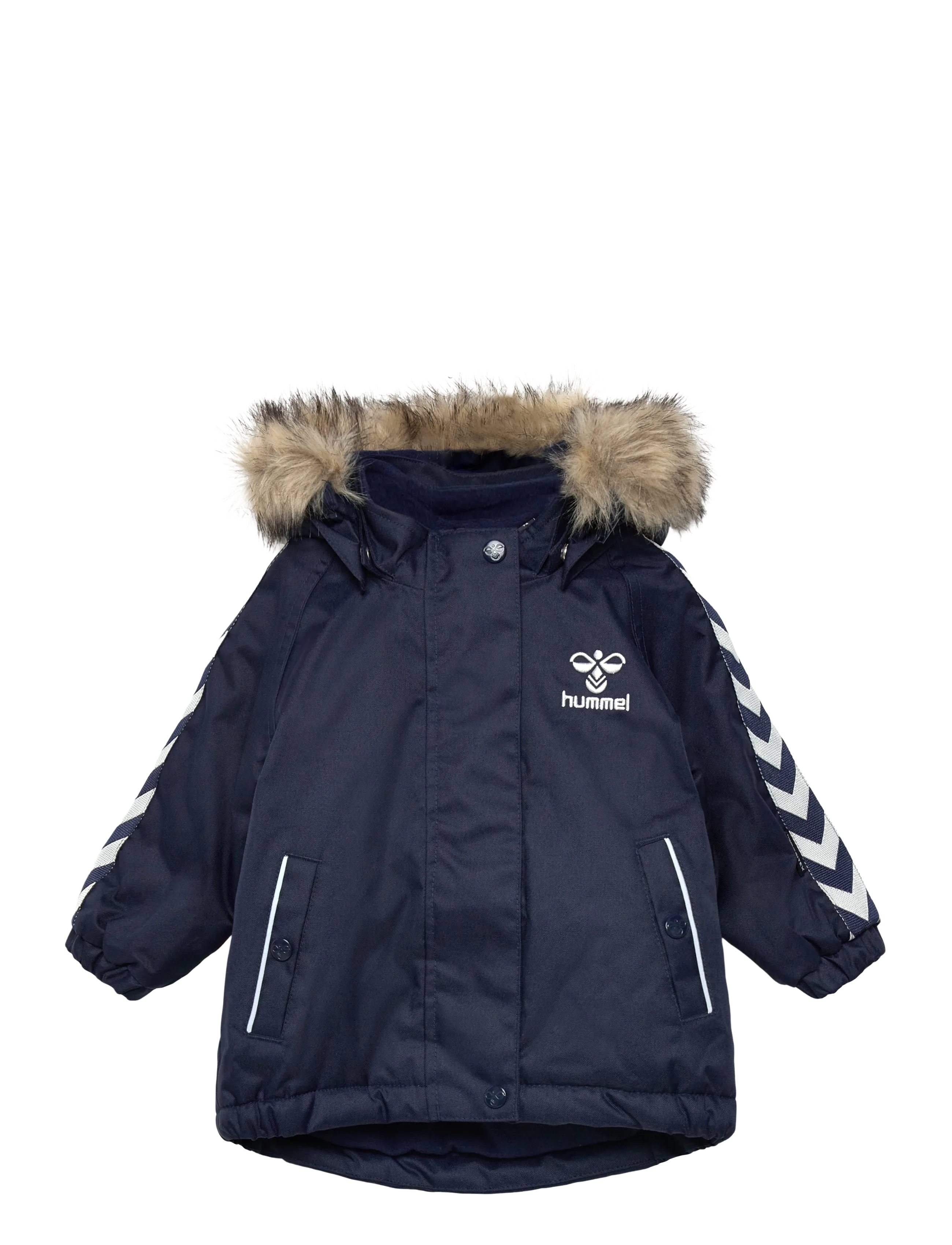 Hummel Hmlcanyon Tex Jacket, 80, Jackets & Coats, Blau - Winter Jackets, Kinder