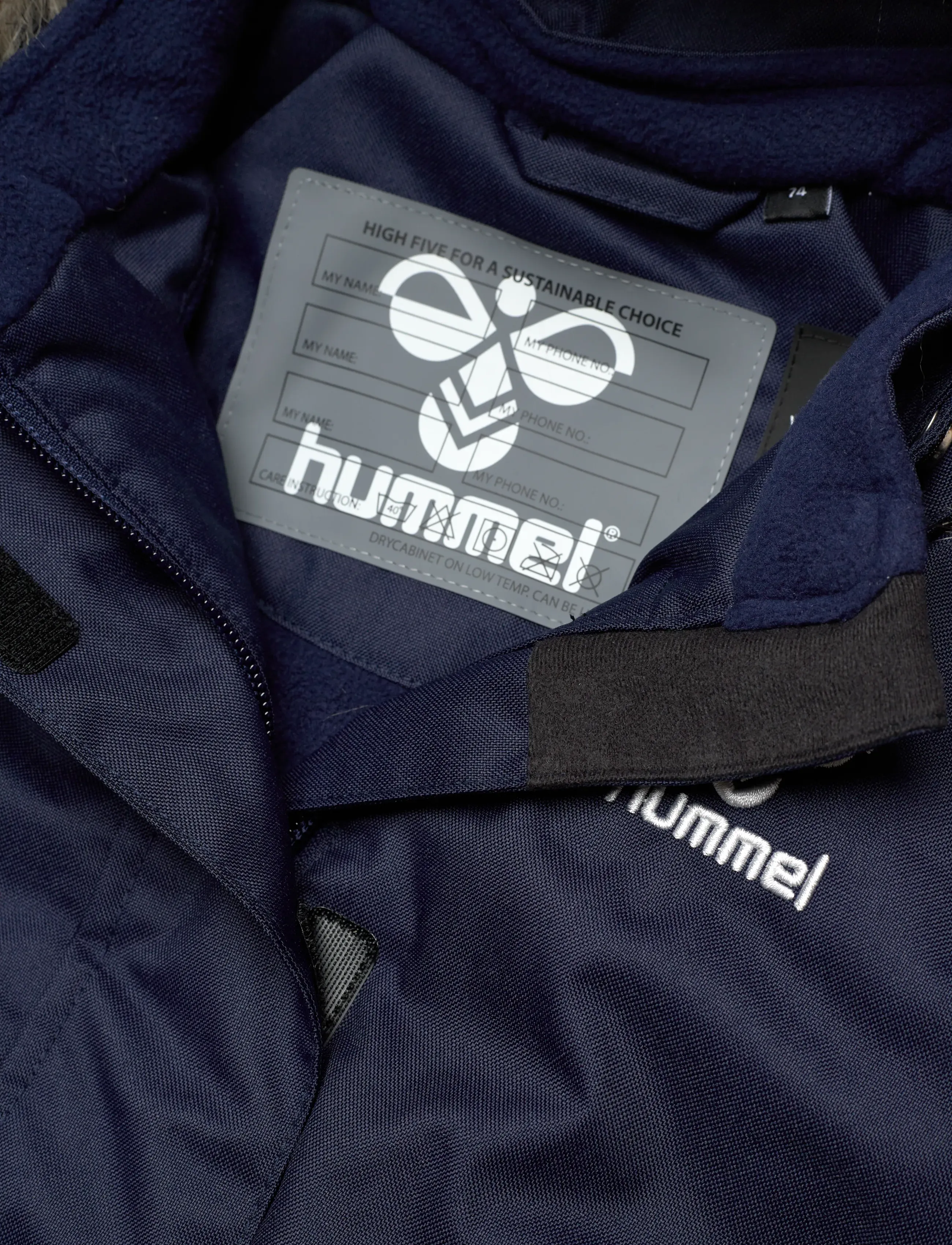 Hummel - hmlCANYON TEX JACKET - jakker - black iris - 2