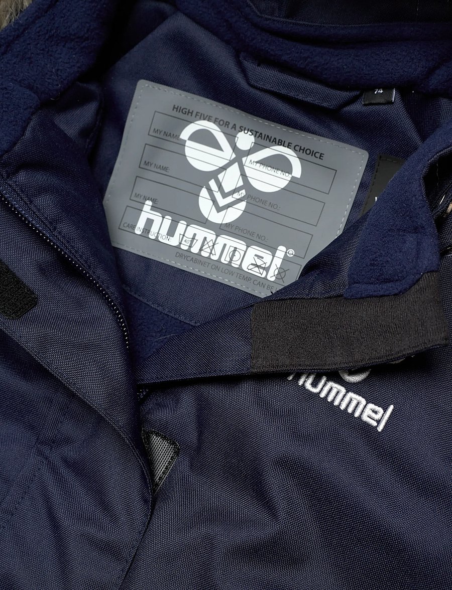 Hummel - hmlCANYON TEX JACKET - Õueriided - black iris - 2