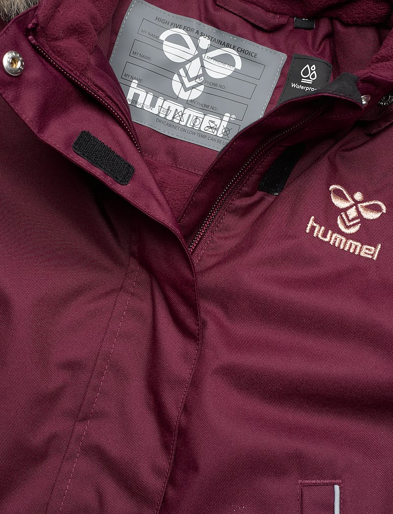 Hummel - hmlCANYON TEX JACKET - Õueriided - windsor wine - 2