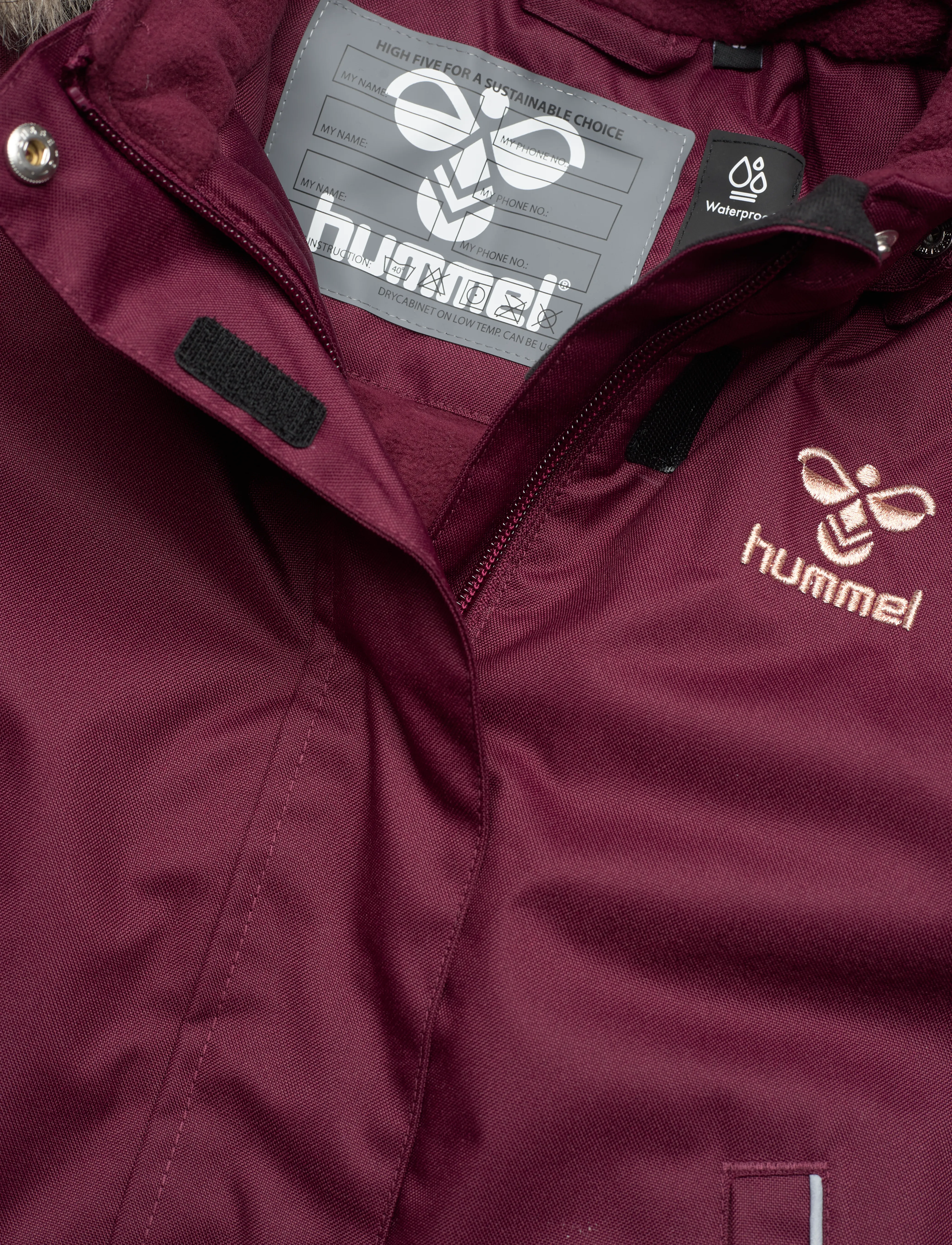 Hummel - hmlCANYON TEX JACKET - jakker - windsor wine - 2