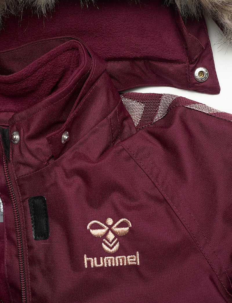Hummel - hmlCANYON TEX JACKET - Õueriided - windsor wine - 3