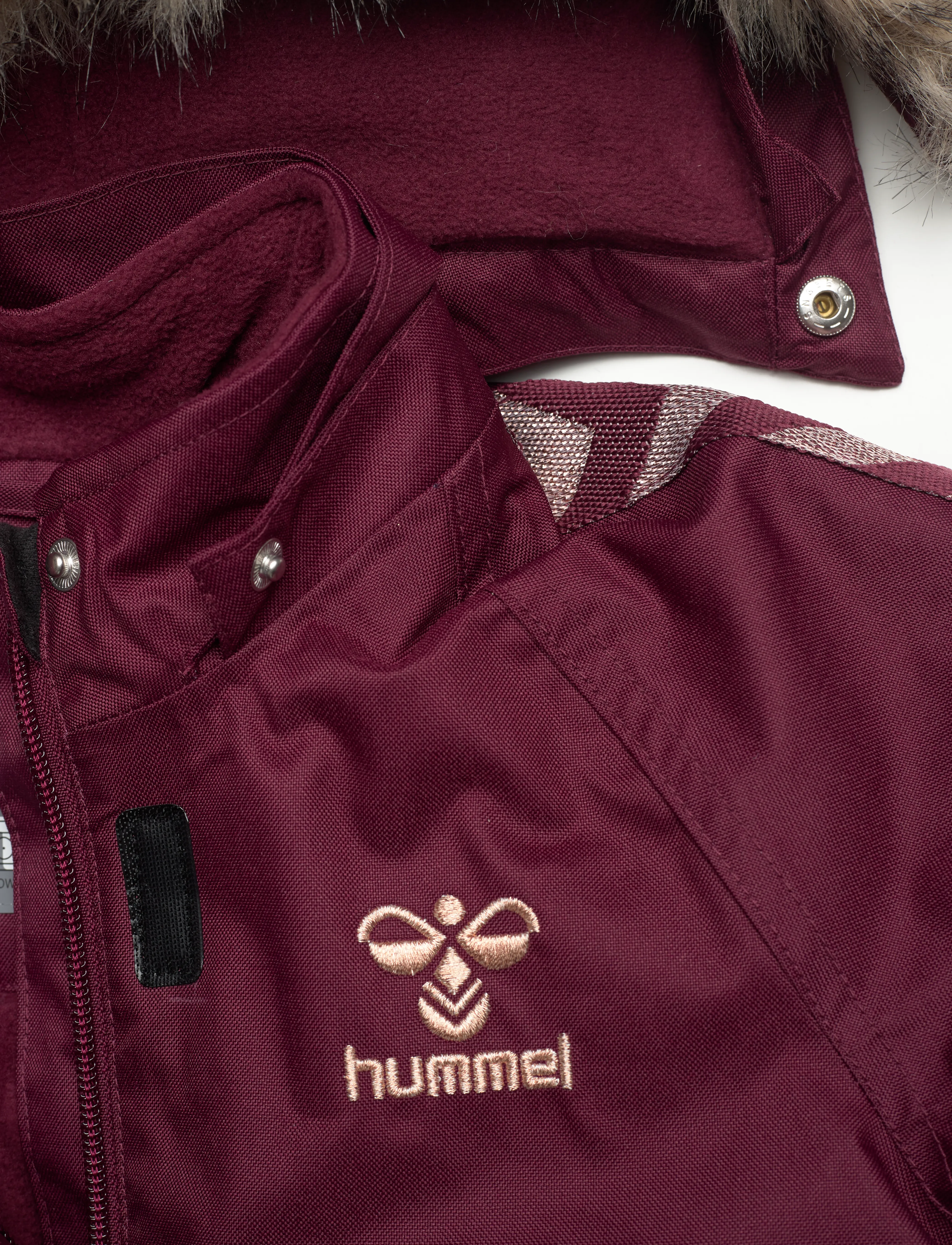 Hummel - hmlCANYON TEX JACKET - jakker - windsor wine - 3
