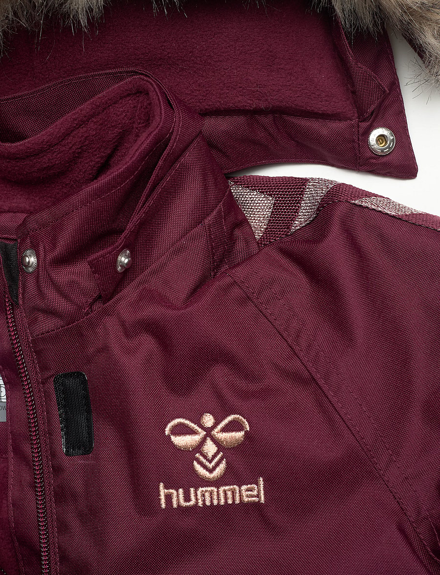 Hummel - hmlCANYON TEX JACKET - Õueriided - windsor wine - 3