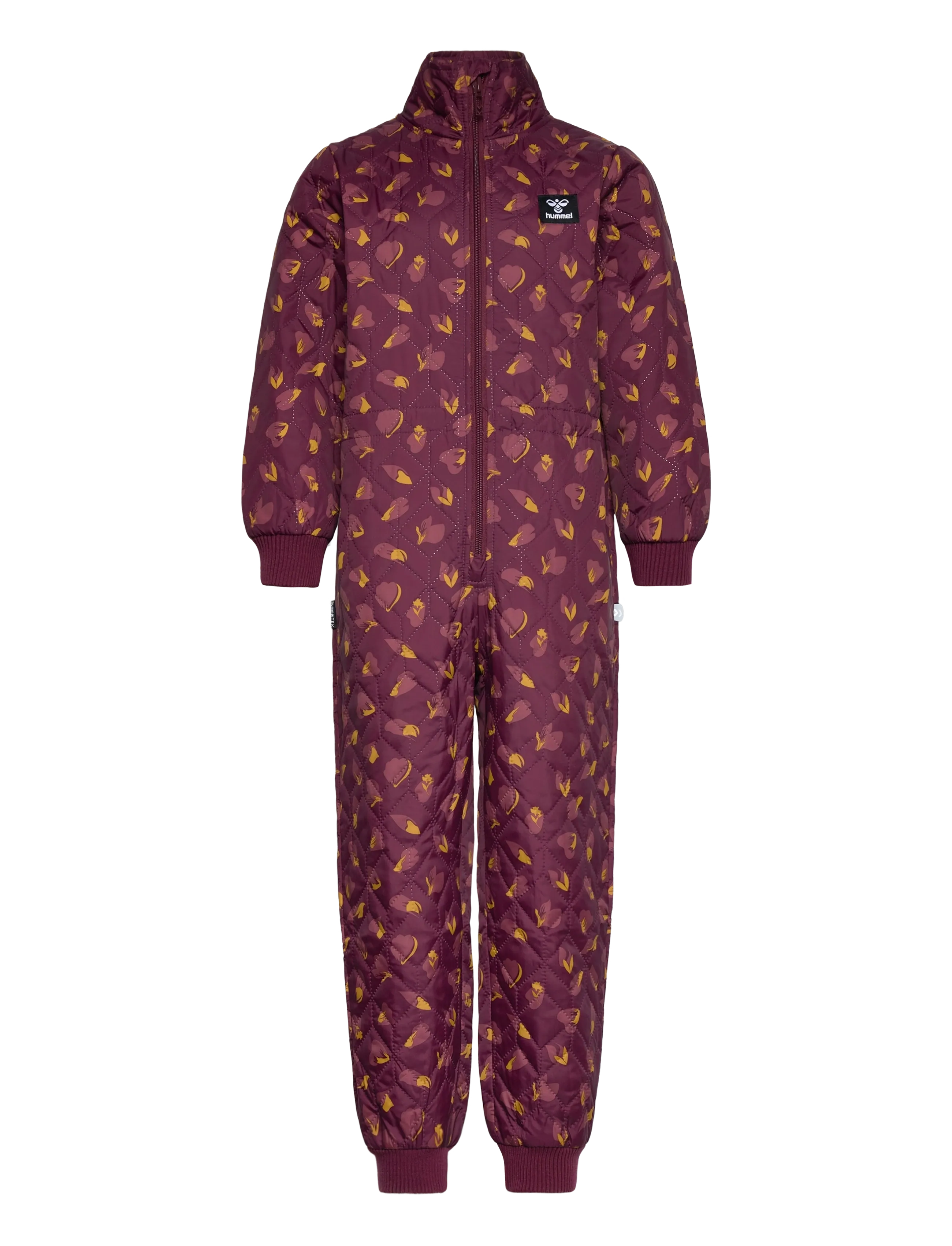 Hummel Hmlsule Thermo Suit, Børn, Quilted Termodragt, Bordeaux, Str: 116