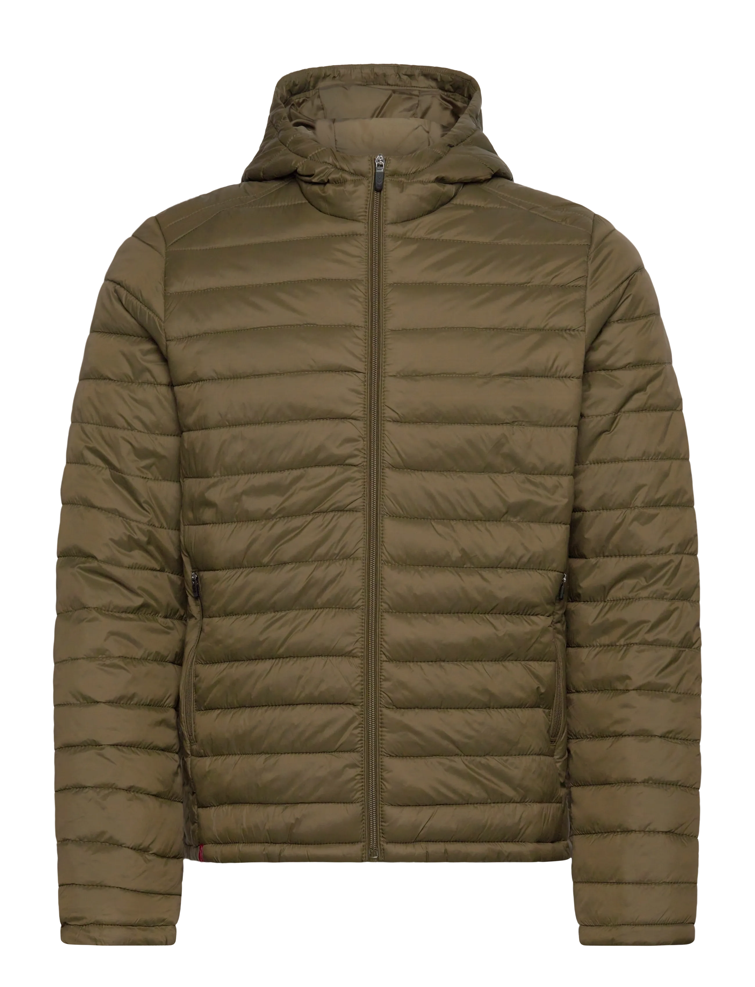 hmlRED QUILTED HOOD JACKET - DARK OLIVE