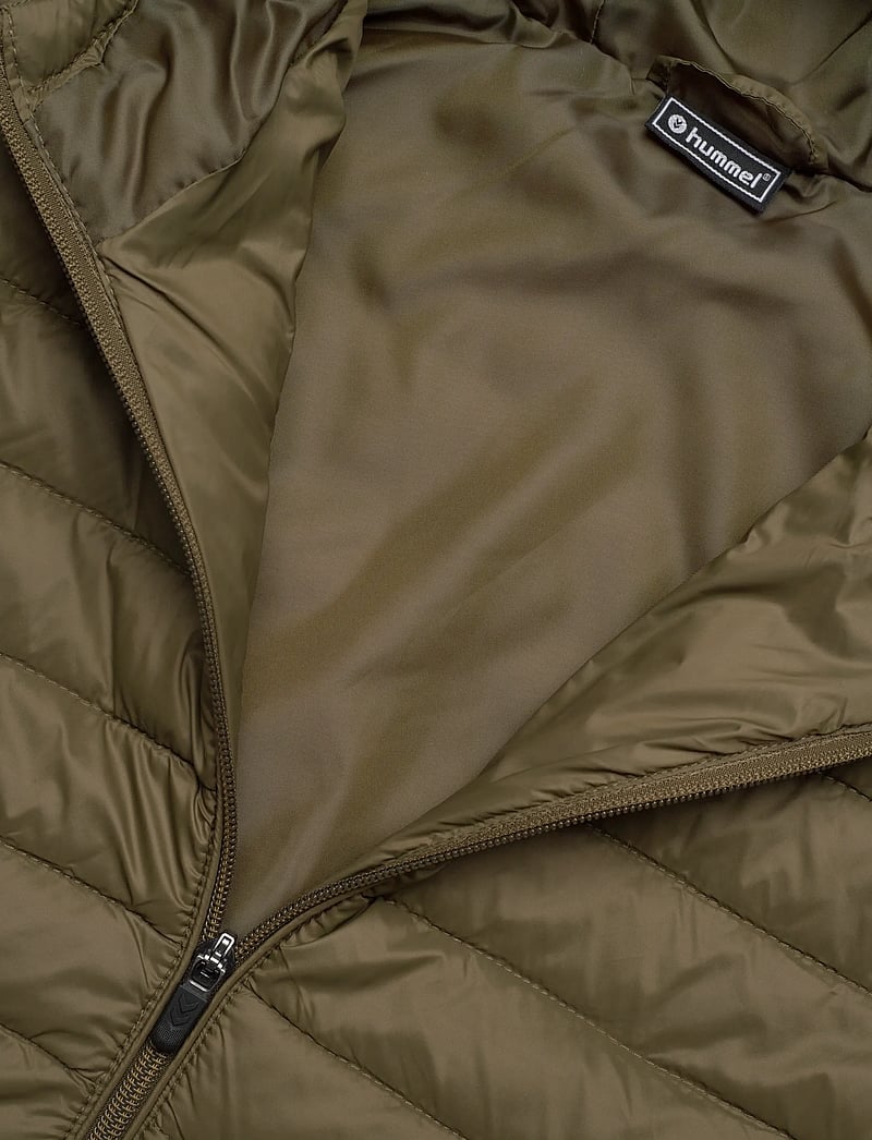 Hummel - hmlRED QUILTED HOOD JACKET - frühlingsjacken - dark olive - 2