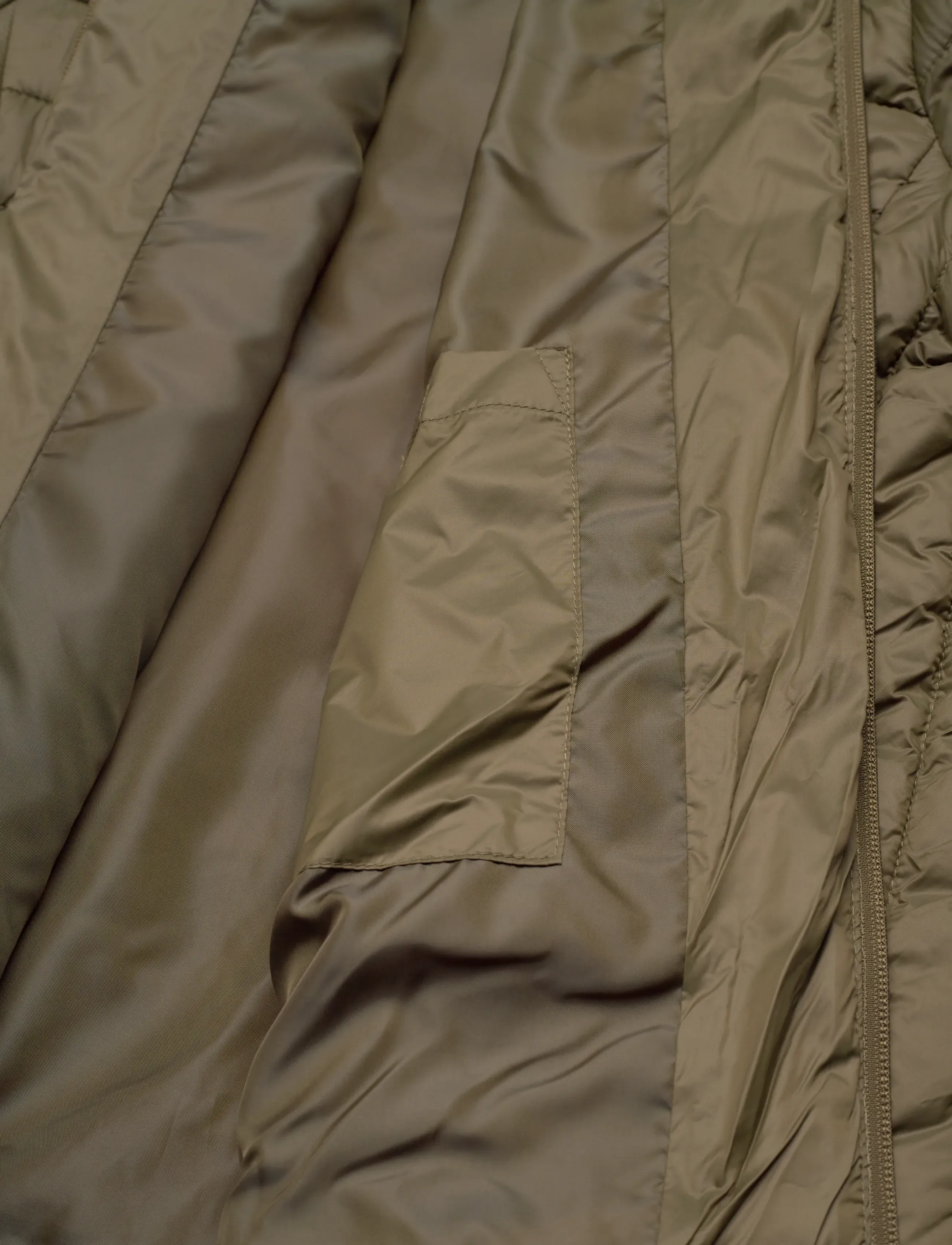 Hummel - hmlRED QUILTED HOOD JACKET - spring jackets - dark olive - 4