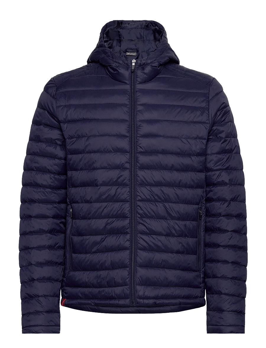 Hummel - hmlRED QUILTED HOOD JACKET - frühlingsjacken - marine - 0