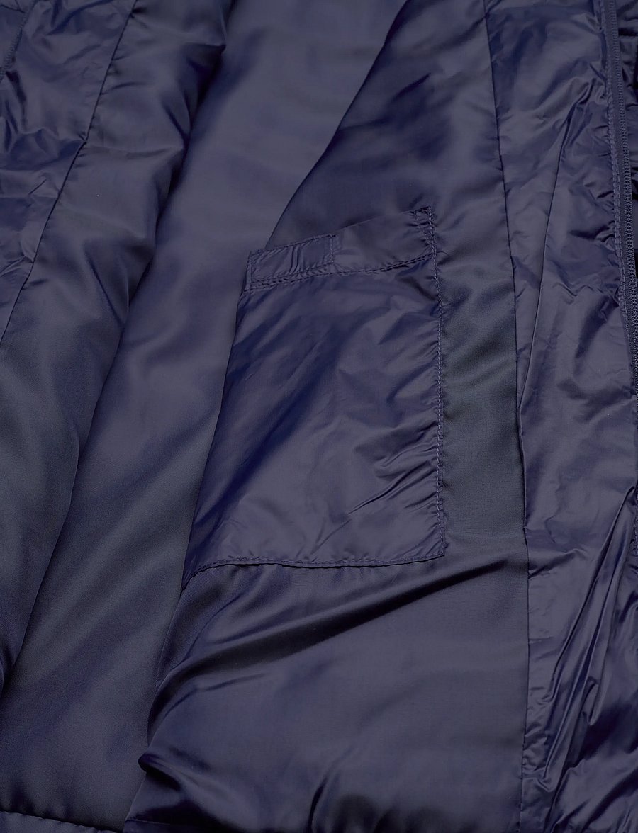 Hummel - hmlRED QUILTED HOOD JACKET - frühlingsjacken - marine - 4