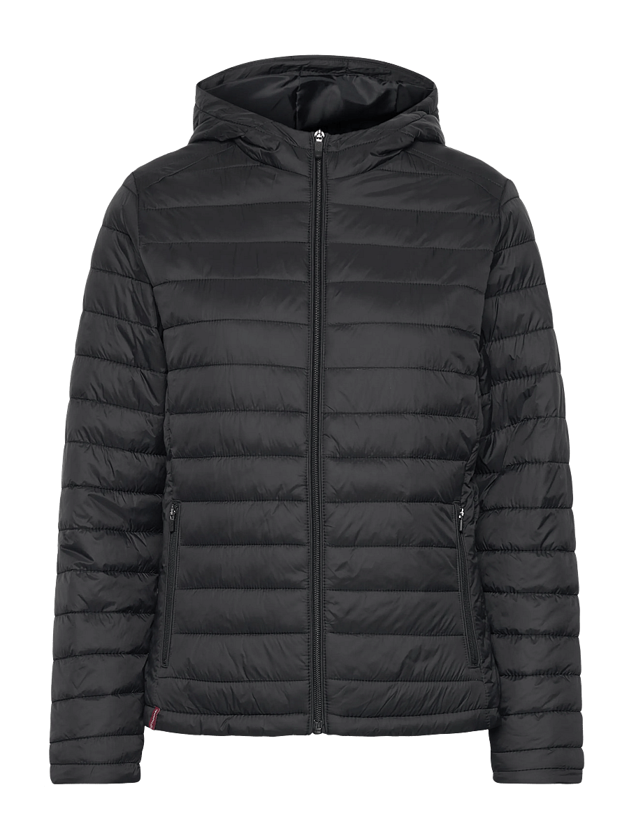 Hummel - hmlRED QUILTED HOOD JACKET WOMAN - vestes d'hiver - black - 0
