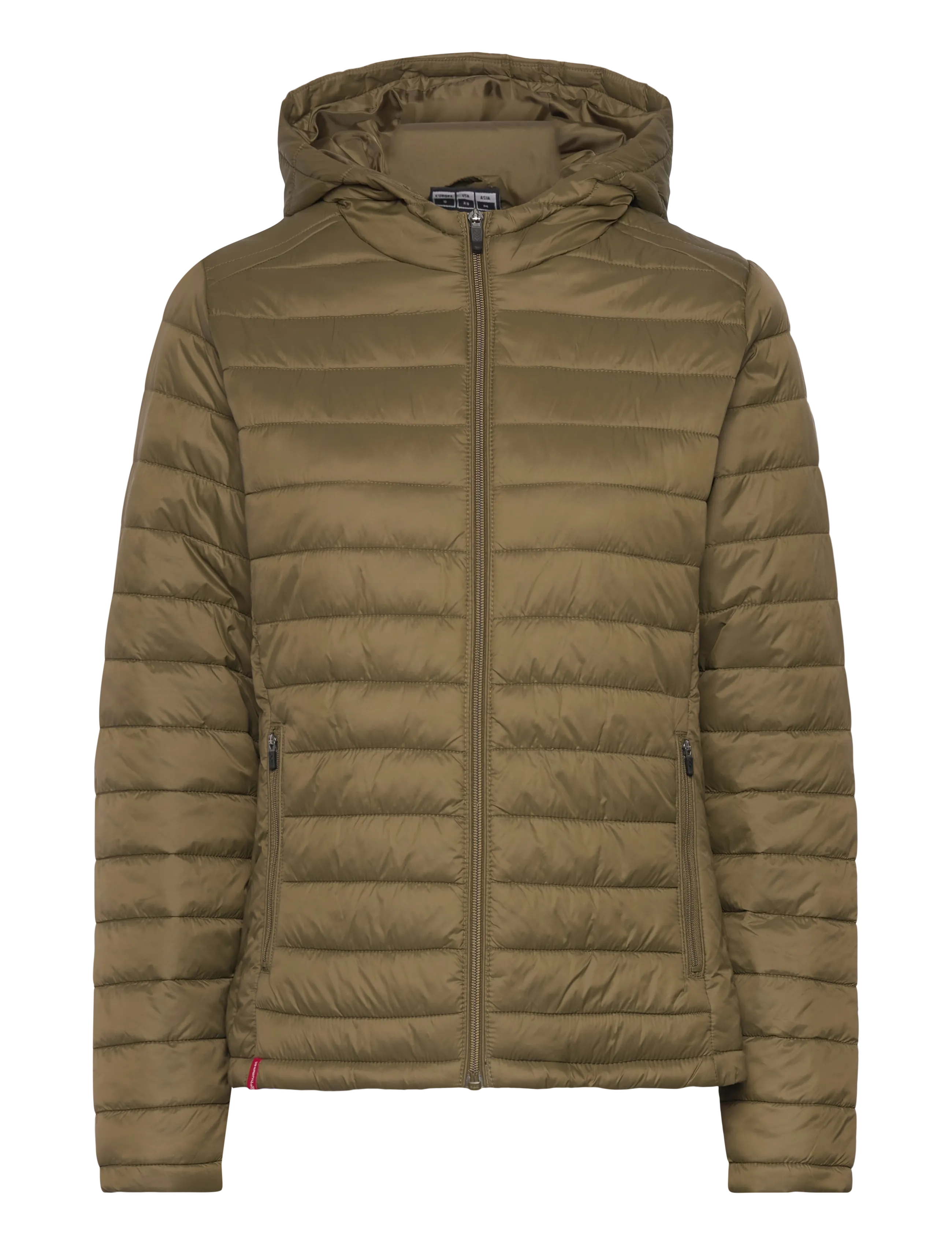 Hummel Hmlred Quilted Hood Jacket Woman, S, Sport Jackets, Khakigrün - Padded Frauen