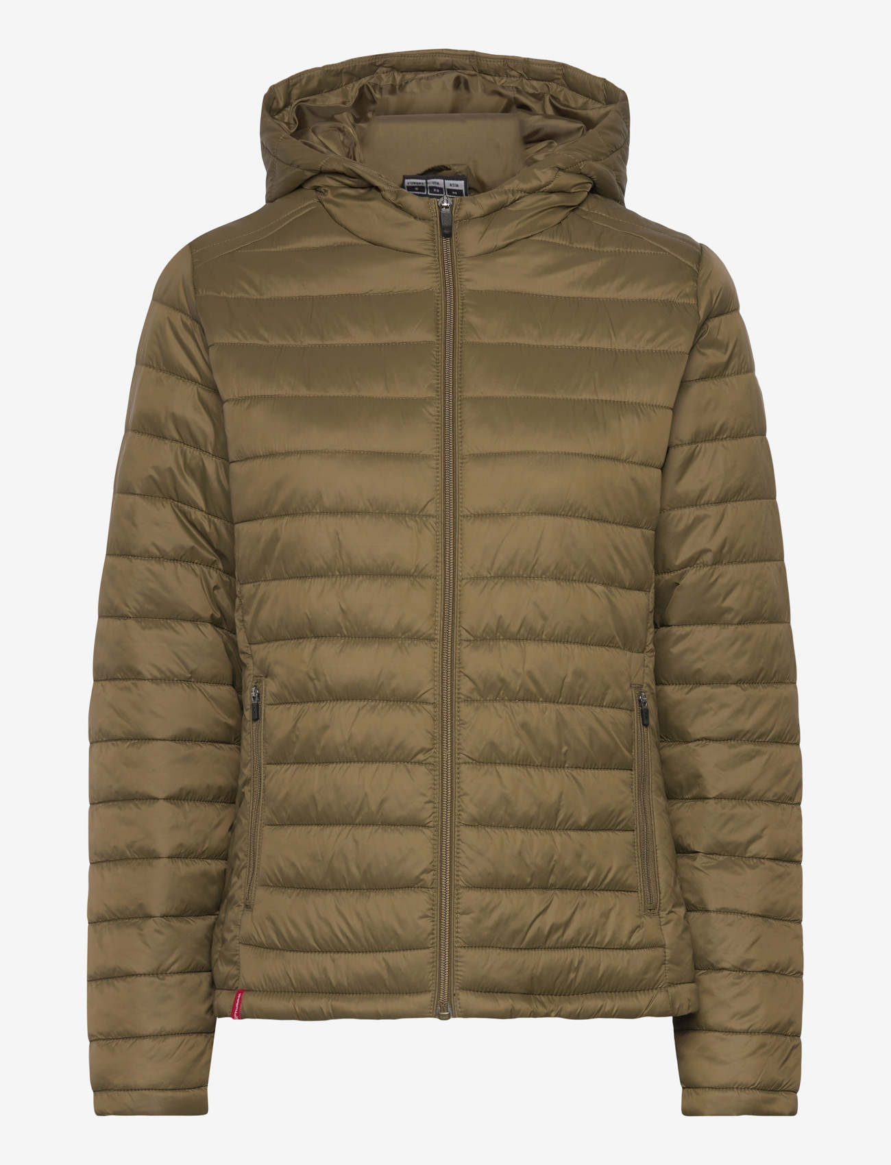 Hummel - hmlRED QUILTED HOOD JACKET WOMAN - dunjackor - dark olive - 0