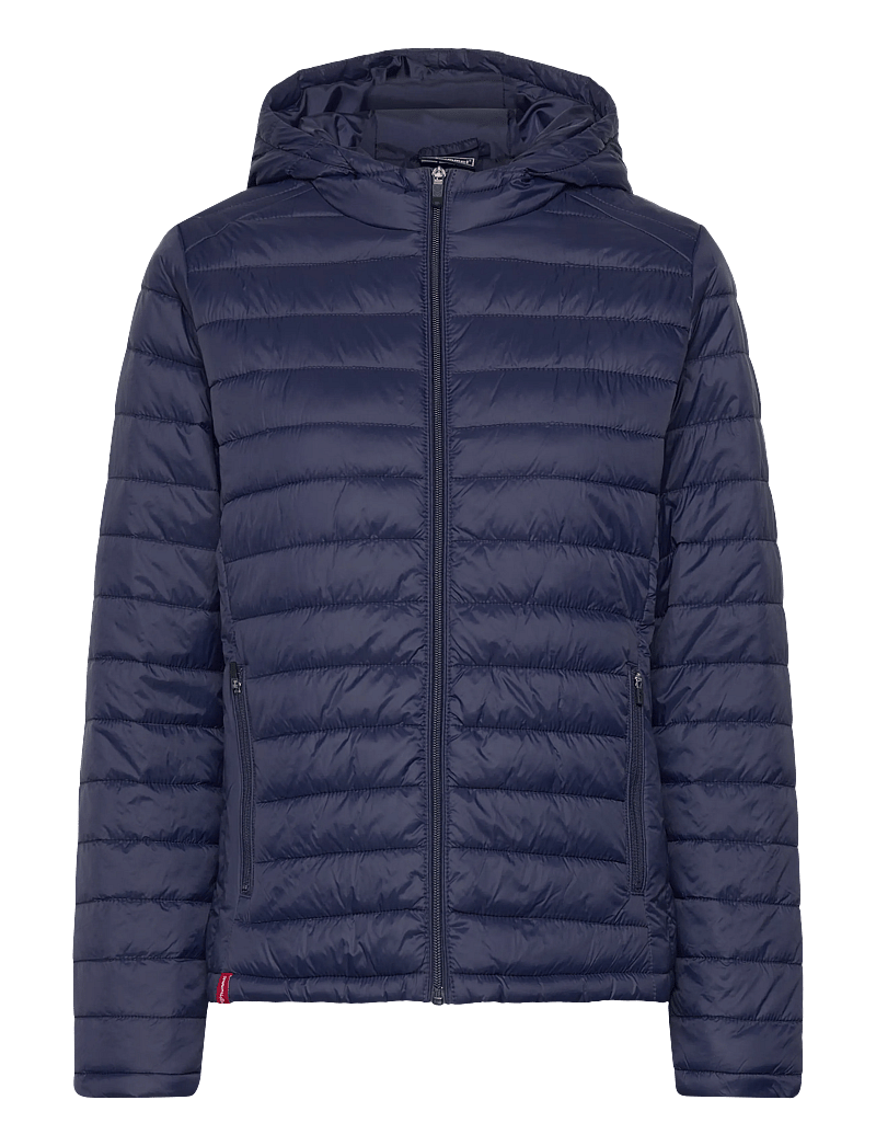 Hummel - hmlRED QUILTED HOOD JACKET WOMAN - dunjackor - marine - 0