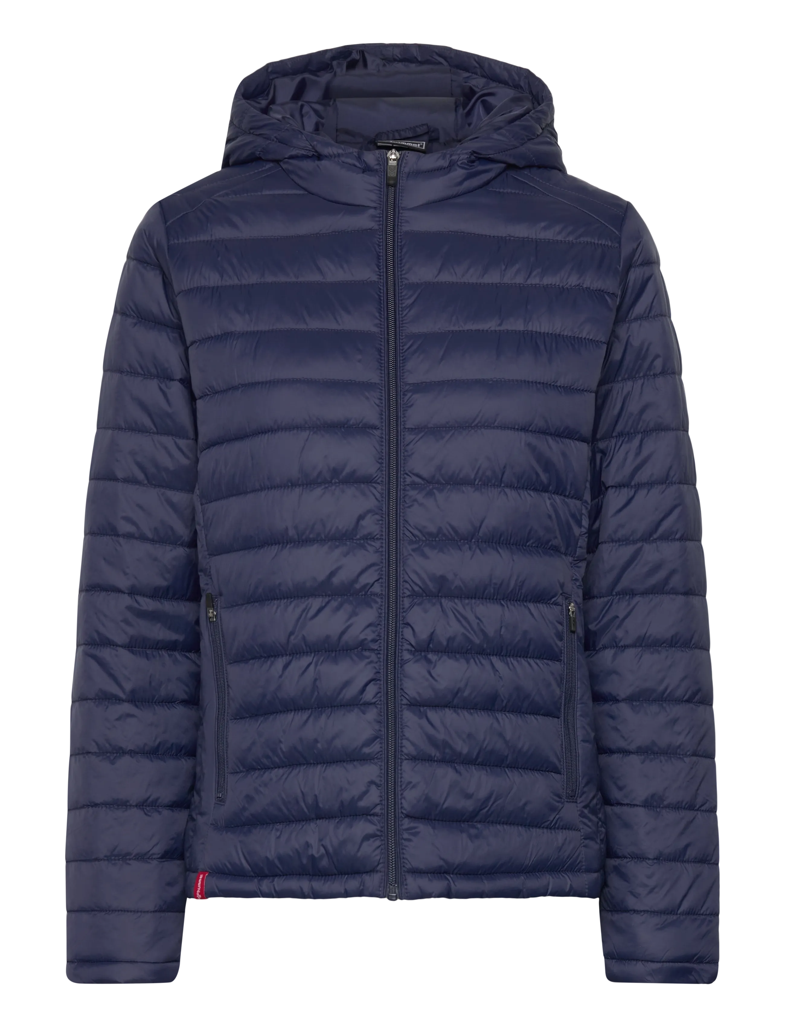Hummel hmlRED QUILTED HOOD JACKET WOMAN - Dunjakker - MARINE / navy