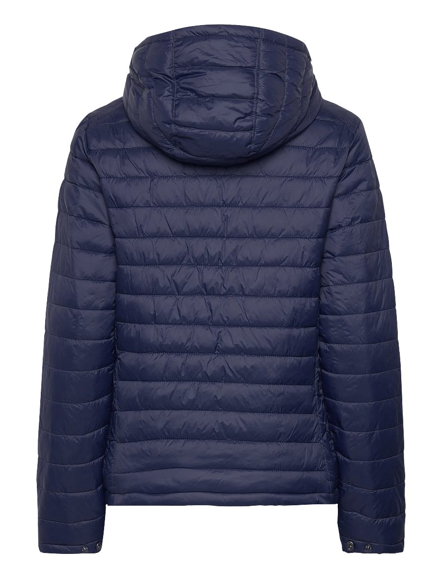Hummel - hmlRED QUILTED HOOD JACKET WOMAN - gewatteerde jassen - marine - 1