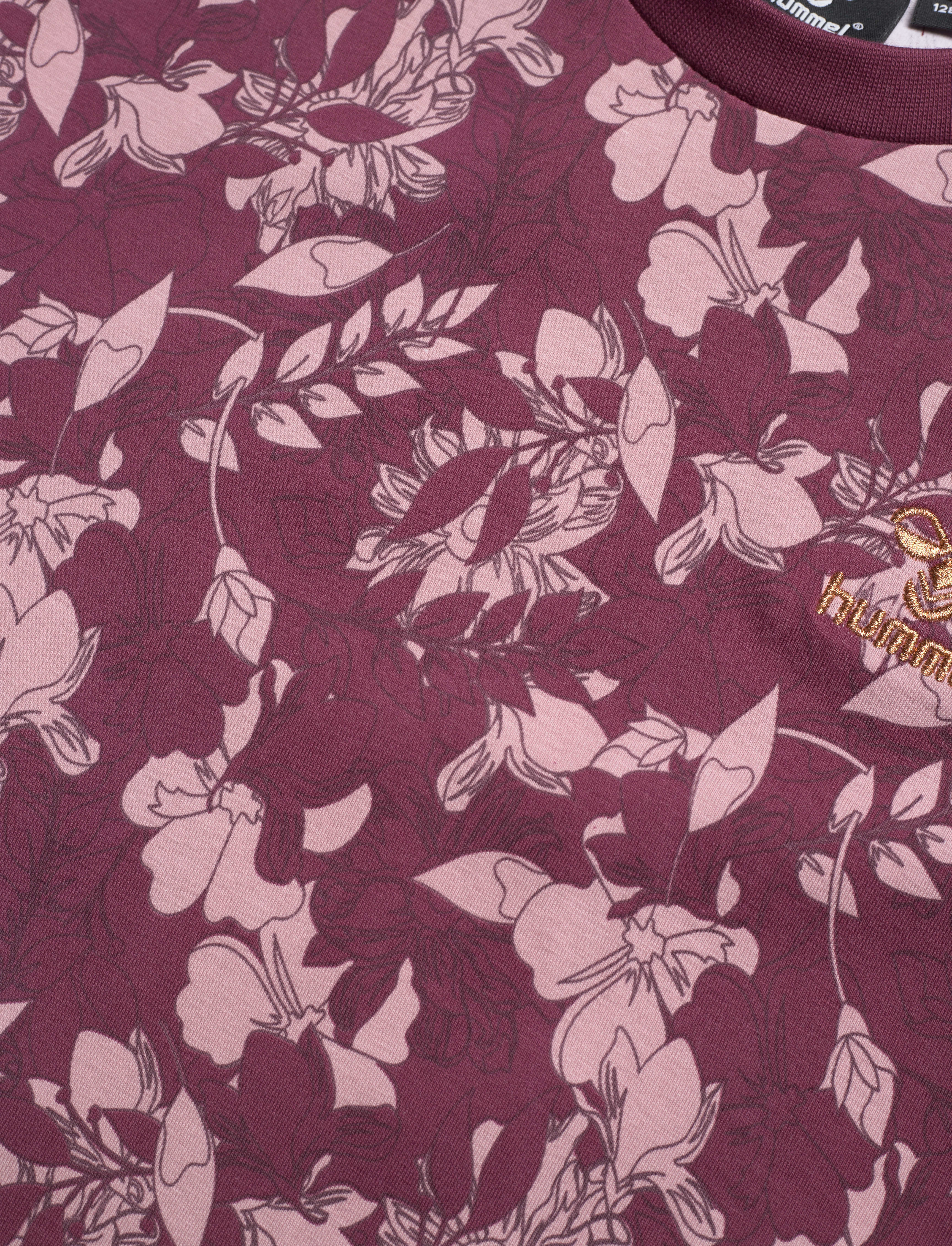 Hummel - hmlHAZEL T-SHIRT S/S - windsor wine - 2