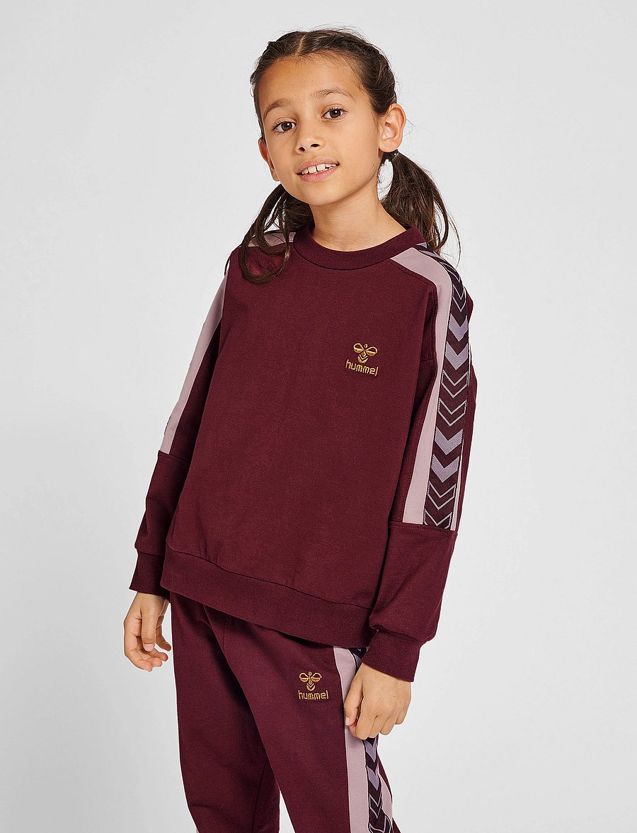 Hummel - hmlAUDREY SWEATSHIRT - dressipluusid - windsor wine - 0