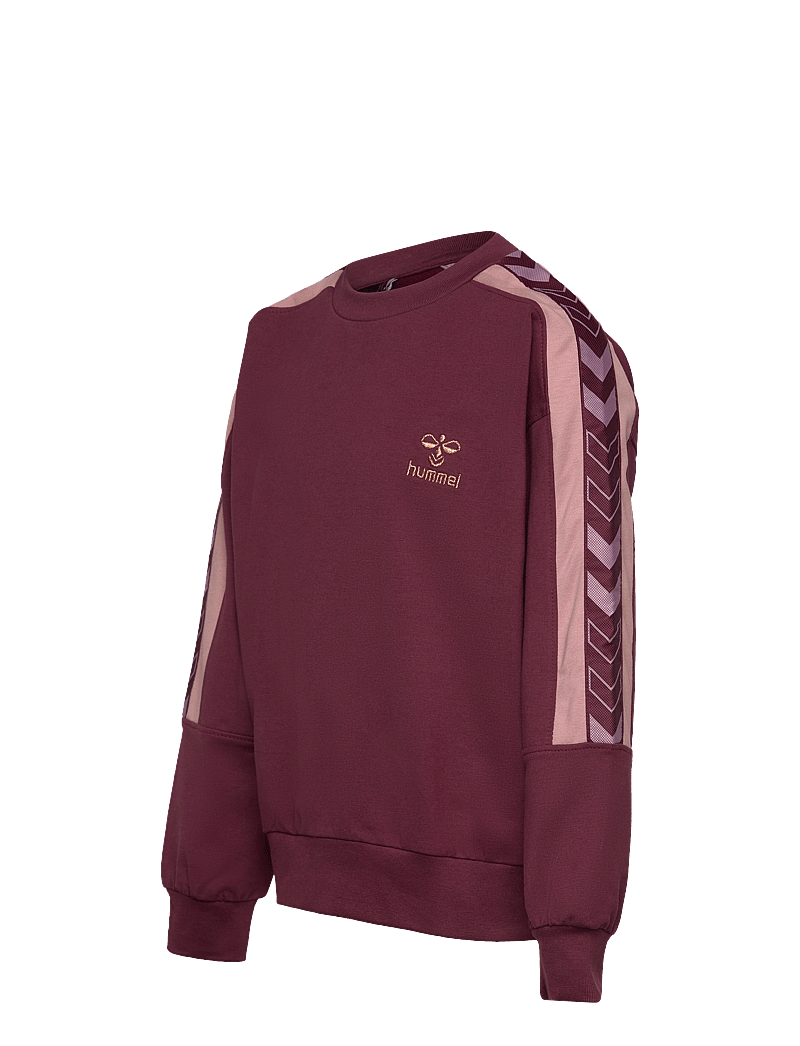 Hummel - hmlAUDREY SWEATSHIRT - windsor wine - 3