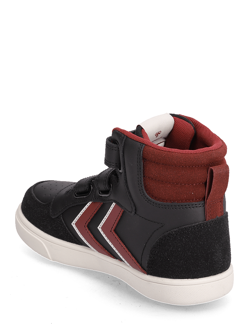 Hummel - STADIL PRO JR - laisvalaikio batai aukštu aulu - black - 2