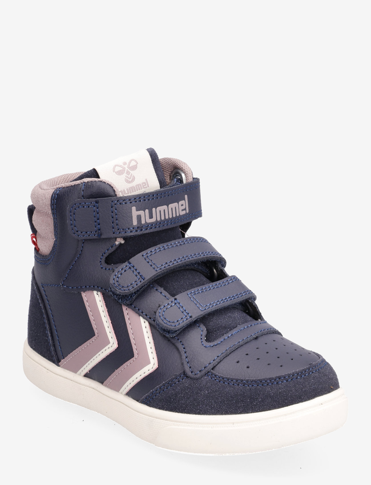 Hummel - STADIL PRO JR - høje sneakers - black iris/quail - 0