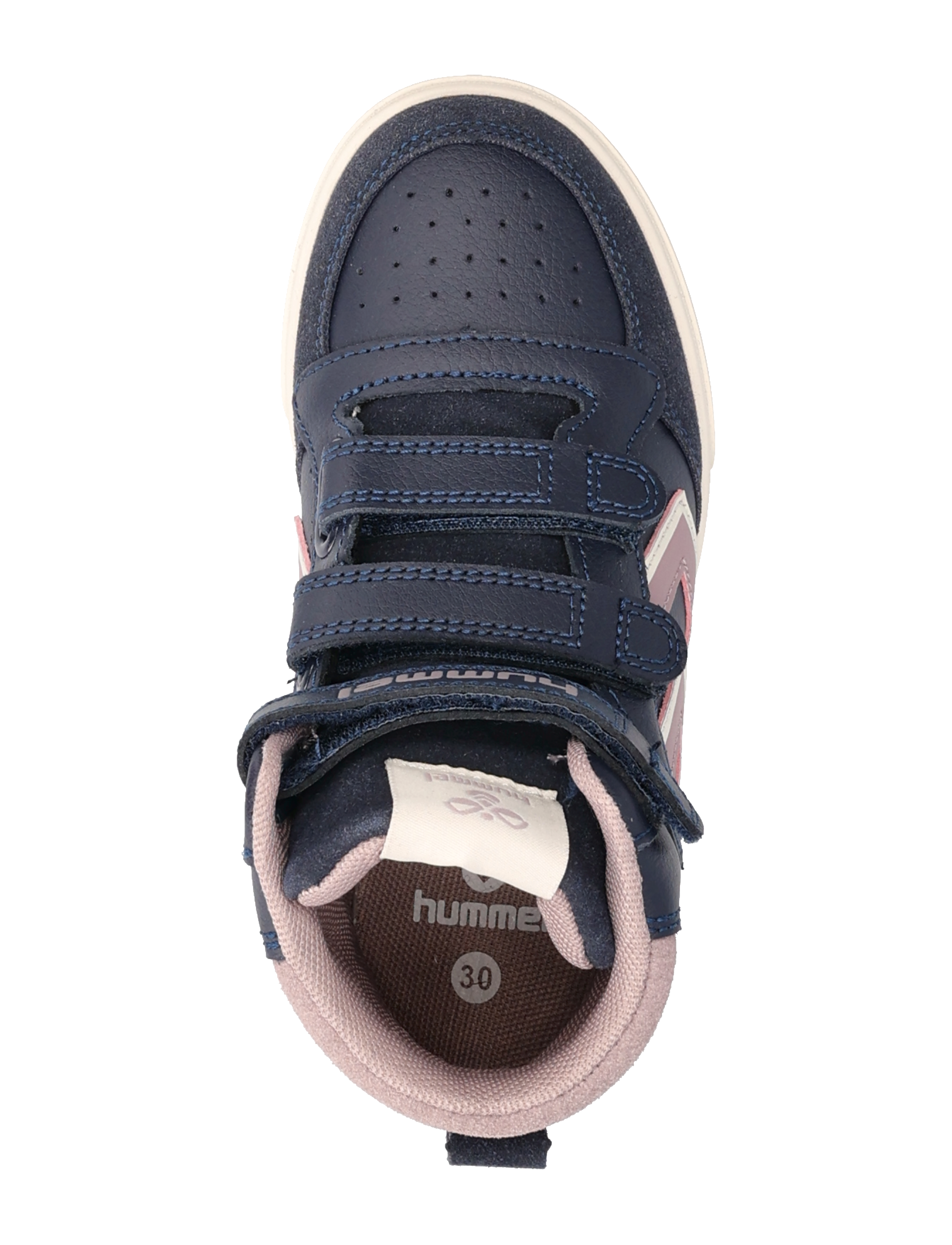 Hummel - STADIL PRO JR - høje sneakers - black iris/quail - 3