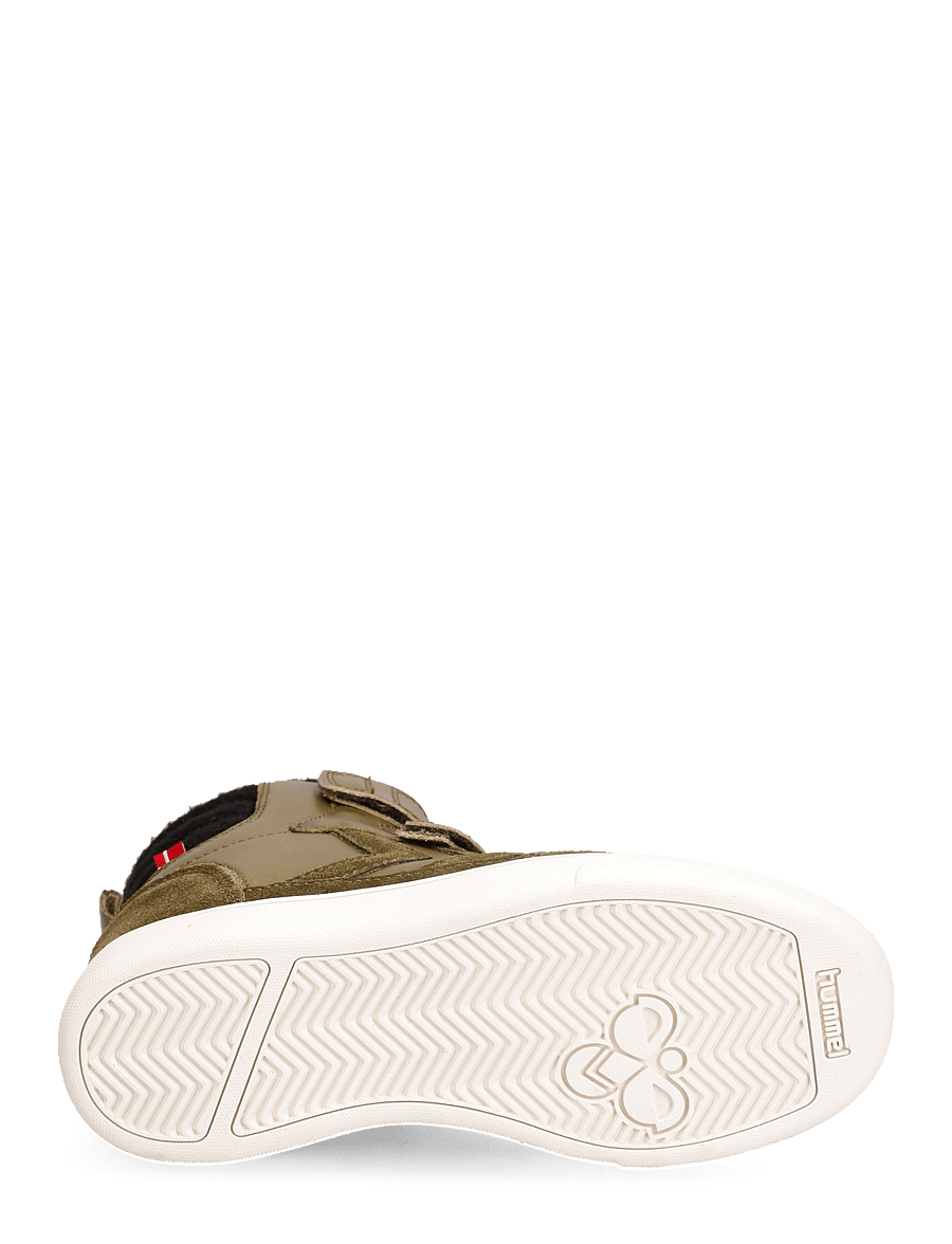 Hummel - STADIL WINTER HIGH JR - sko - dark olive - 4