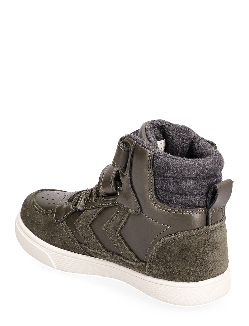 Hummel - STADIL WINTER HIGH JR - schuhe - forest night - 2