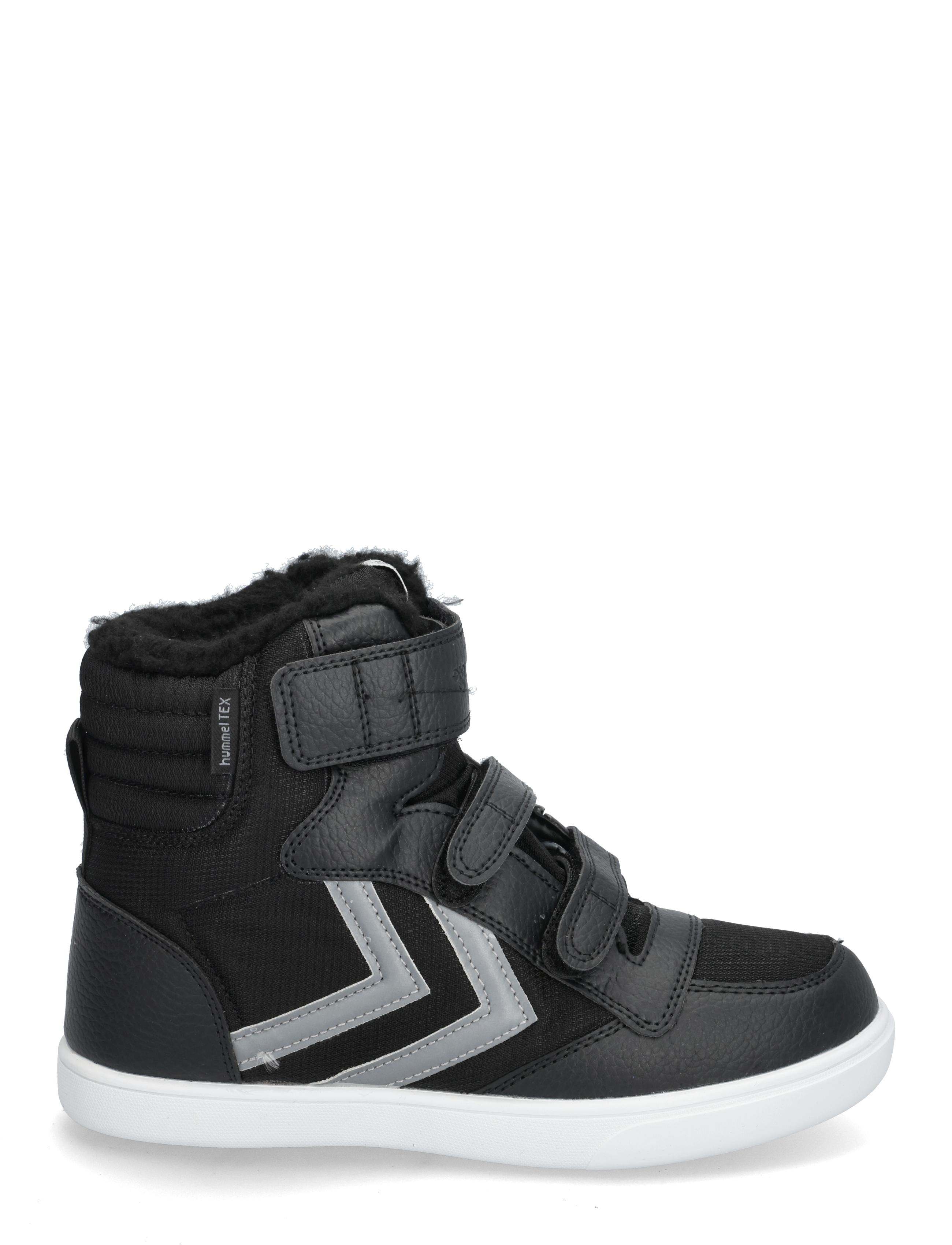 Hummel - STADIL SUPER POLY BOOT MID TEX JR - efterårssko - black/grey - 1