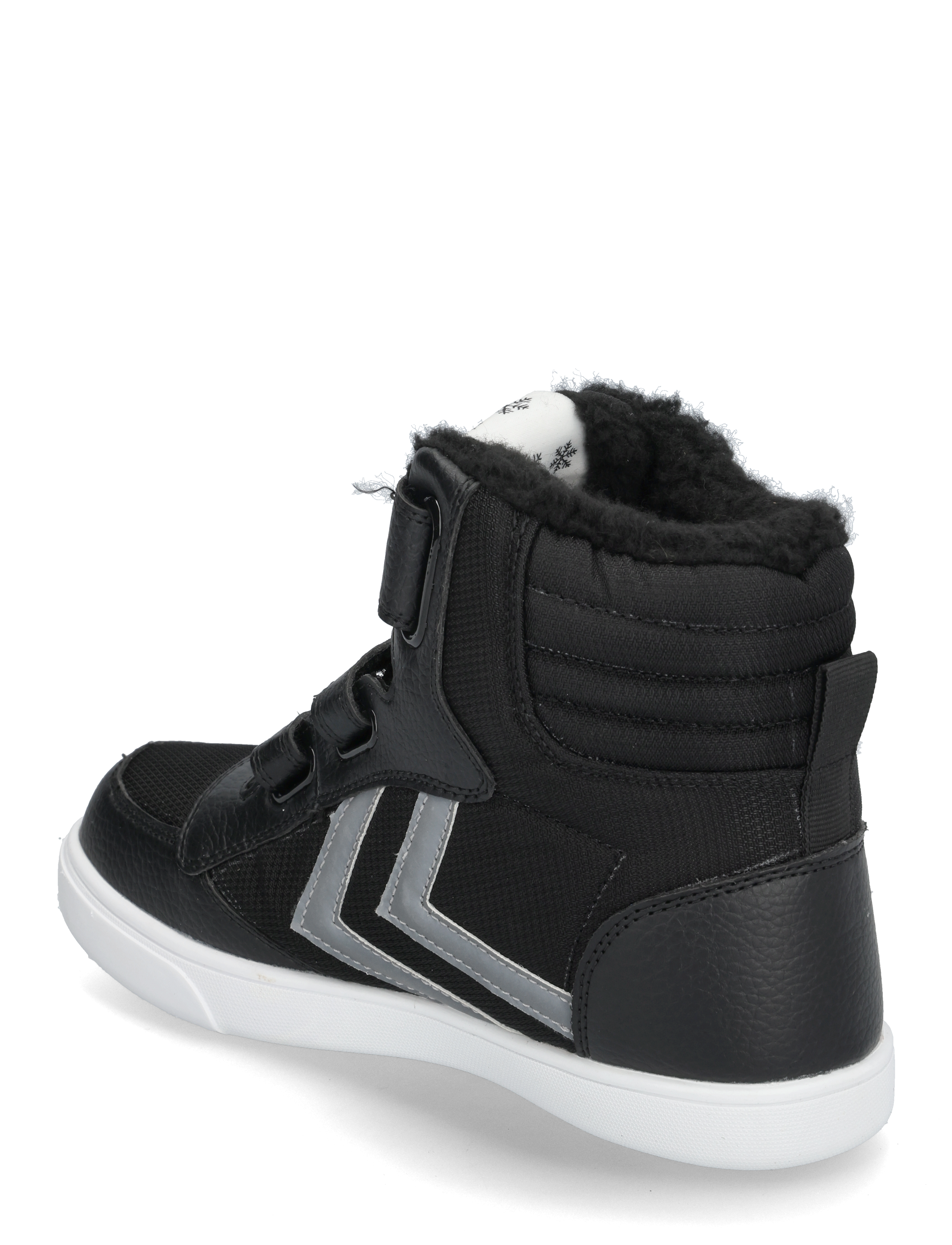 Hummel - STADIL SUPER POLY BOOT MID TEX JR - efterårssko - black/grey - 2
