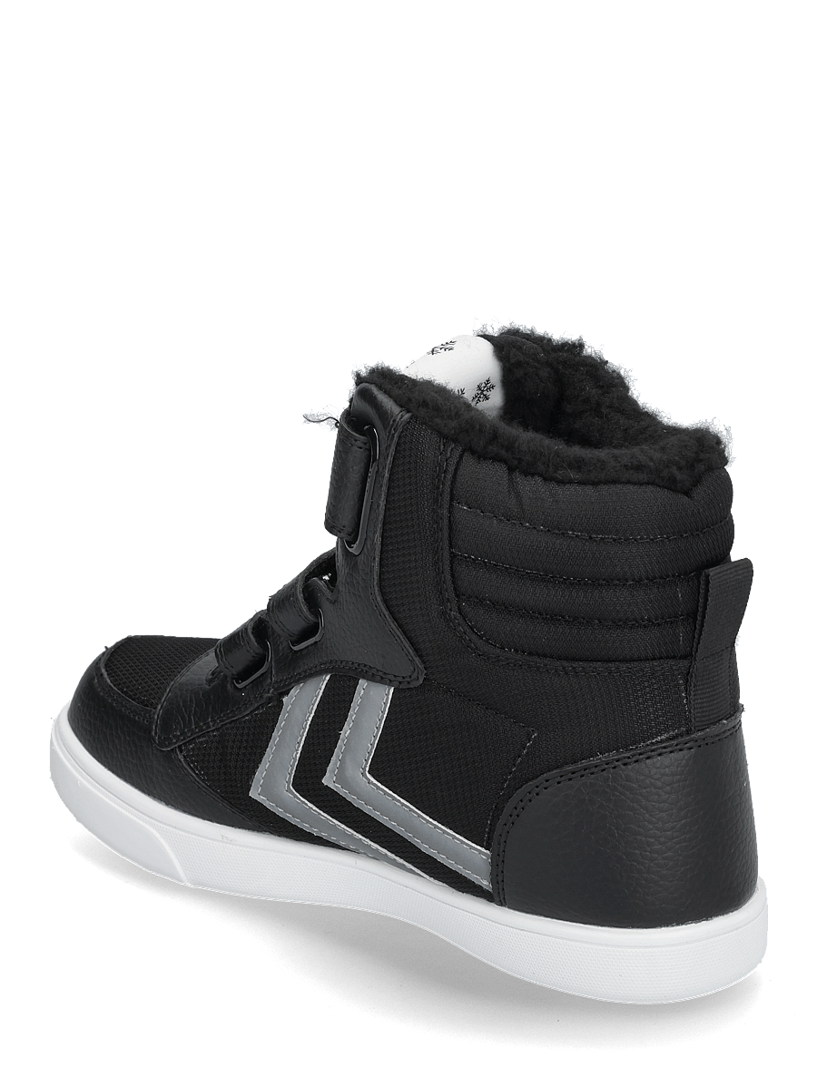Hummel - STADIL SUPER POLY BOOT RECYCLED TEX JR - fall shoes - black/grey - 2