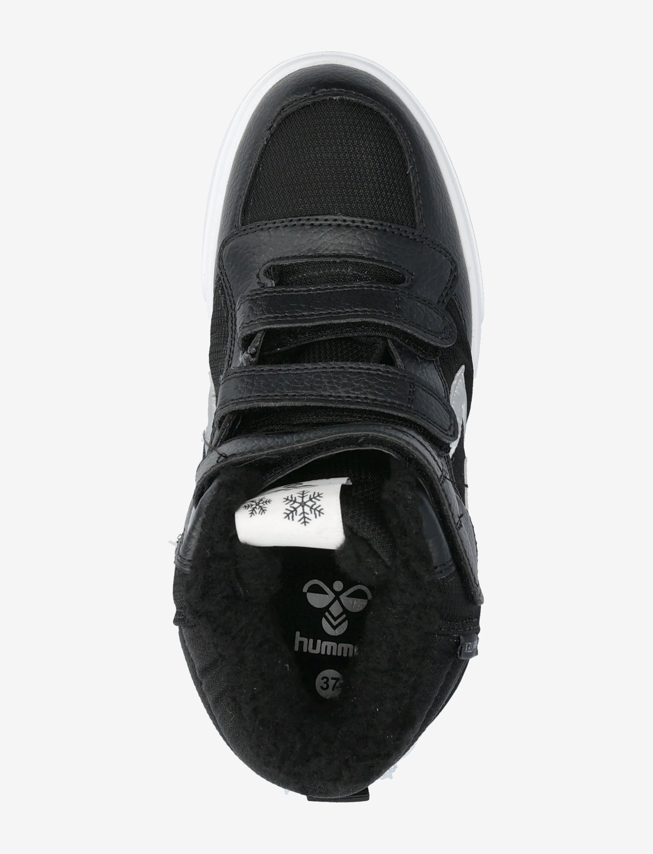 Hummel - STADIL SUPER POLY BOOT MID TEX JR - herbstschuhe - black/grey - 3