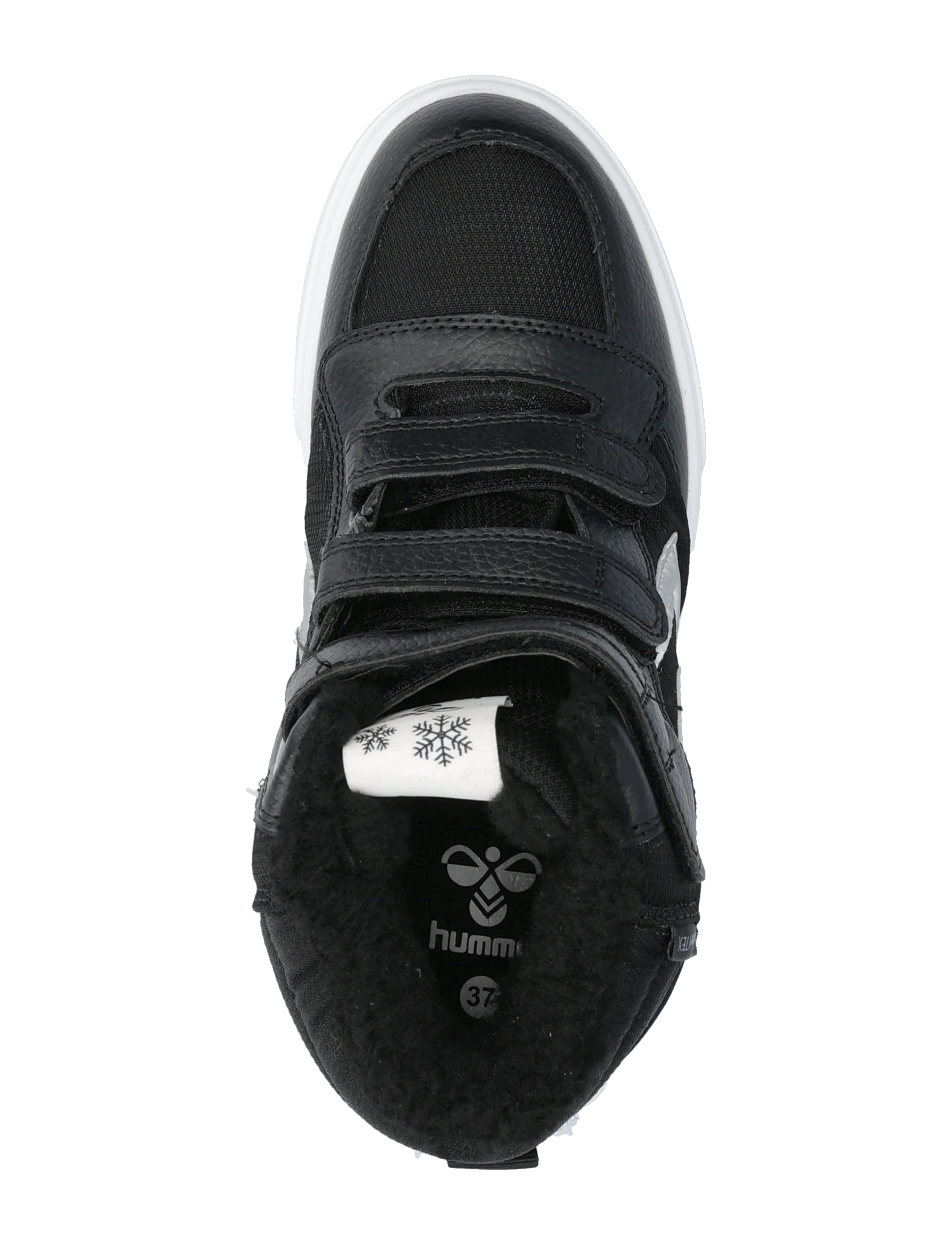 Hummel - STADIL SUPER POLY BOOT MID TEX JR - efterårssko - black/grey - 3