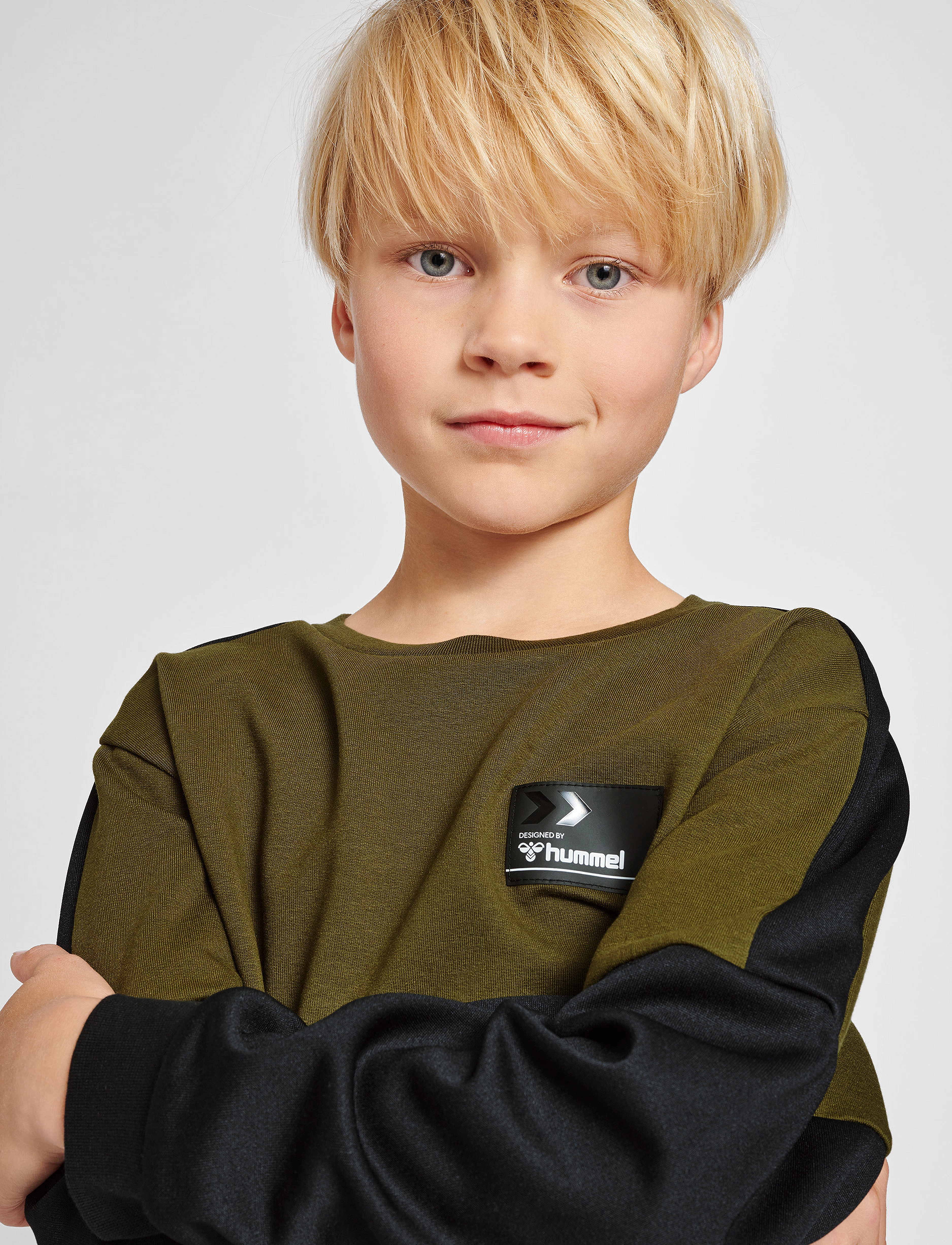 Hummel - hmlEDWARD SWEATSHIRT - dark olive - 3