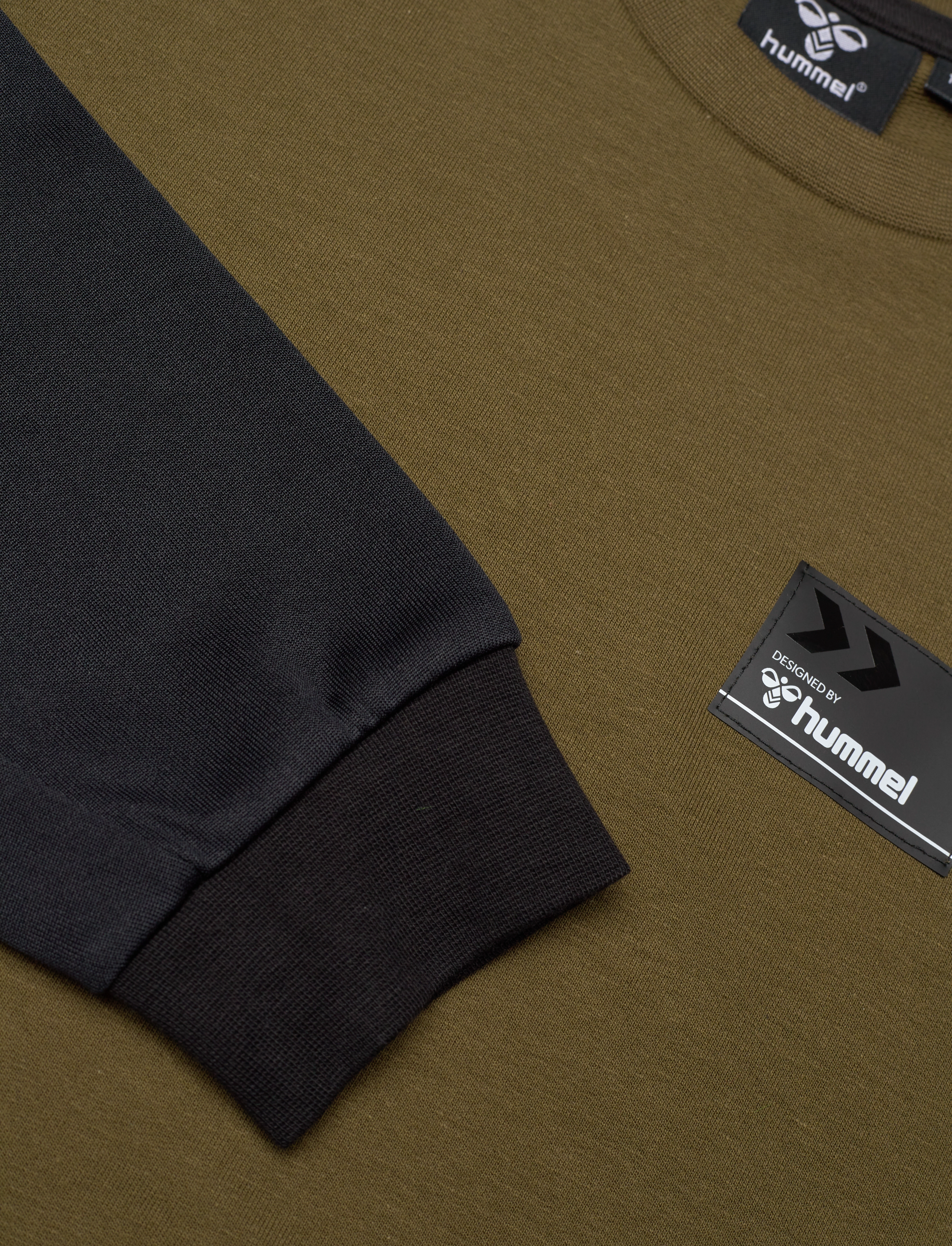Hummel - hmlEDWARD SWEATSHIRT - dark olive - 5
