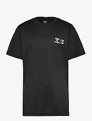 Hummel - hmlMUSTRAL T-SHIRT S/S - kortärmade t-shirts - black - 0