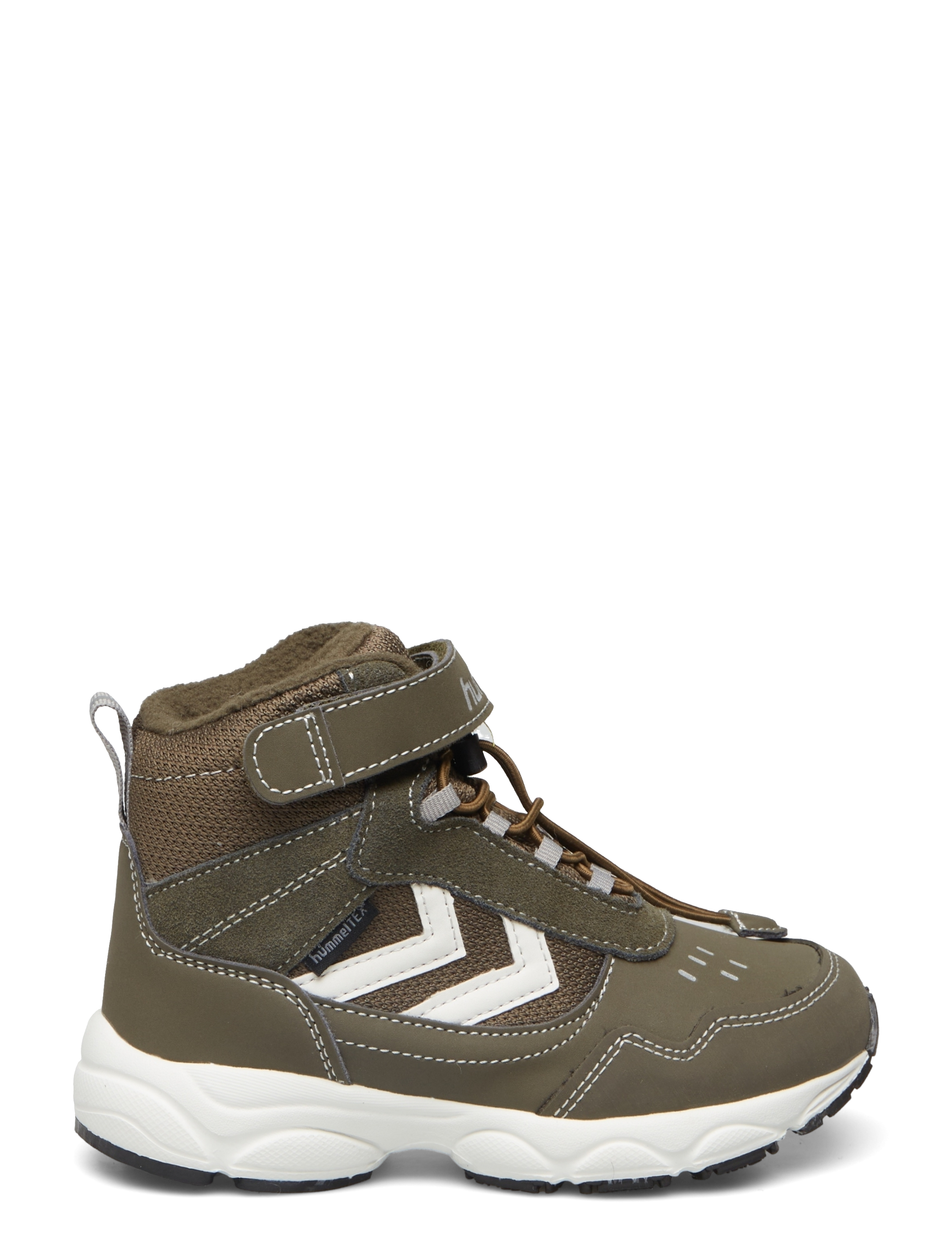 Hummel - ZAP HIKE TEX JR - fall shoes - dark olive - 1