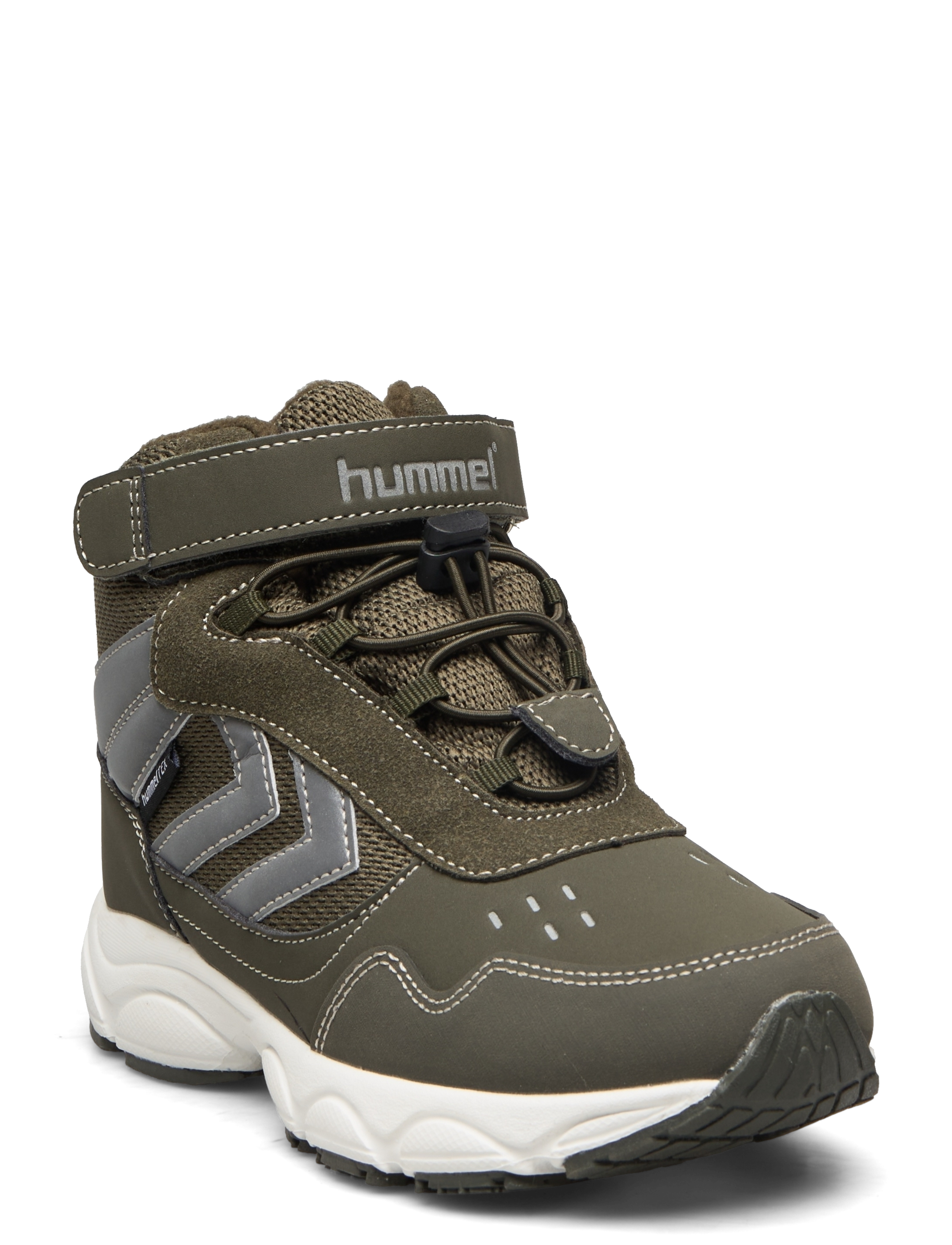 Hummel ZAP HIKE TEX JR - Vinterstøvler - OLIVE NIGHT / green