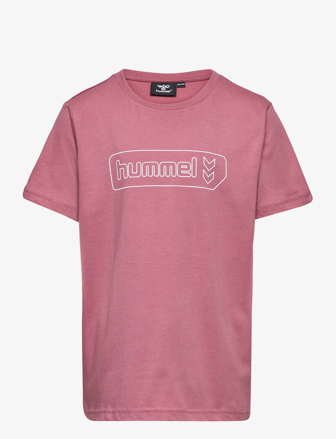 Hummel - hmlTOMB T-SHIRT S/S - kortermede t-skjorter - deco rose - 0