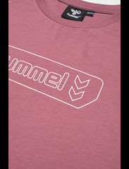 Hummel - hmlTOMB T-SHIRT S/S - kortermede t-skjorter - deco rose - 3