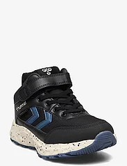 Hummel - ROOT TEX JR - sneakers med høyt skaft - black/blue - 0