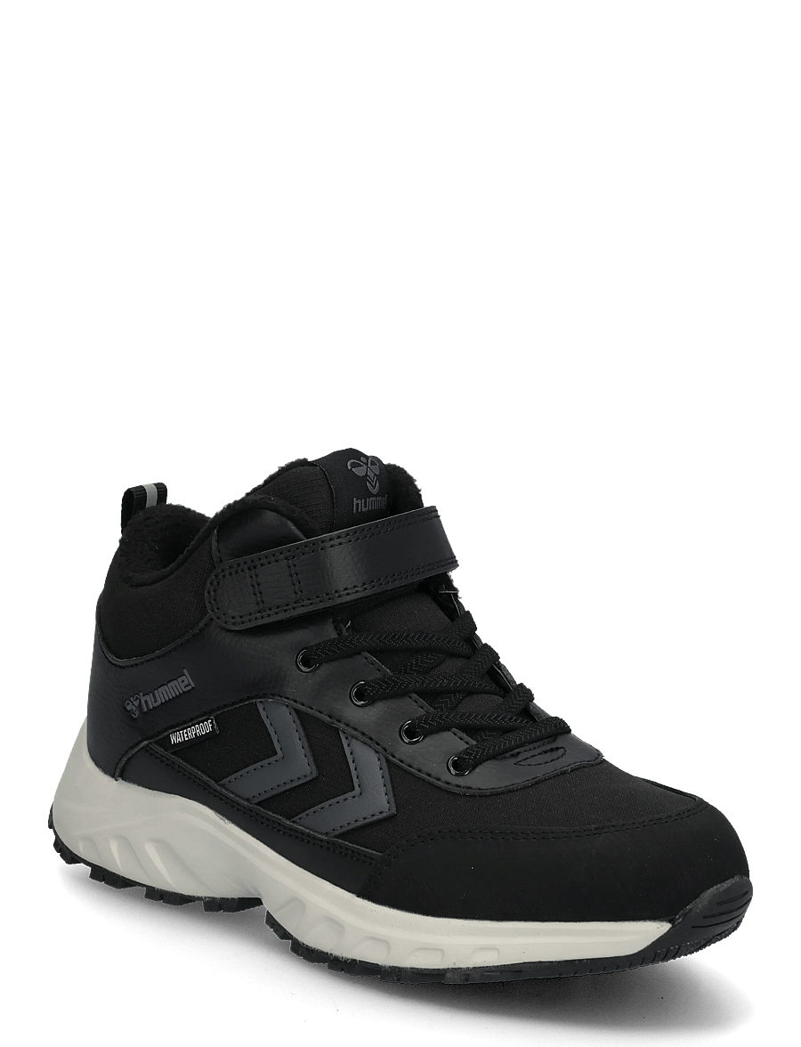 Hummel - ROOT TEX JR - hoher schnitt - black/grey - 0