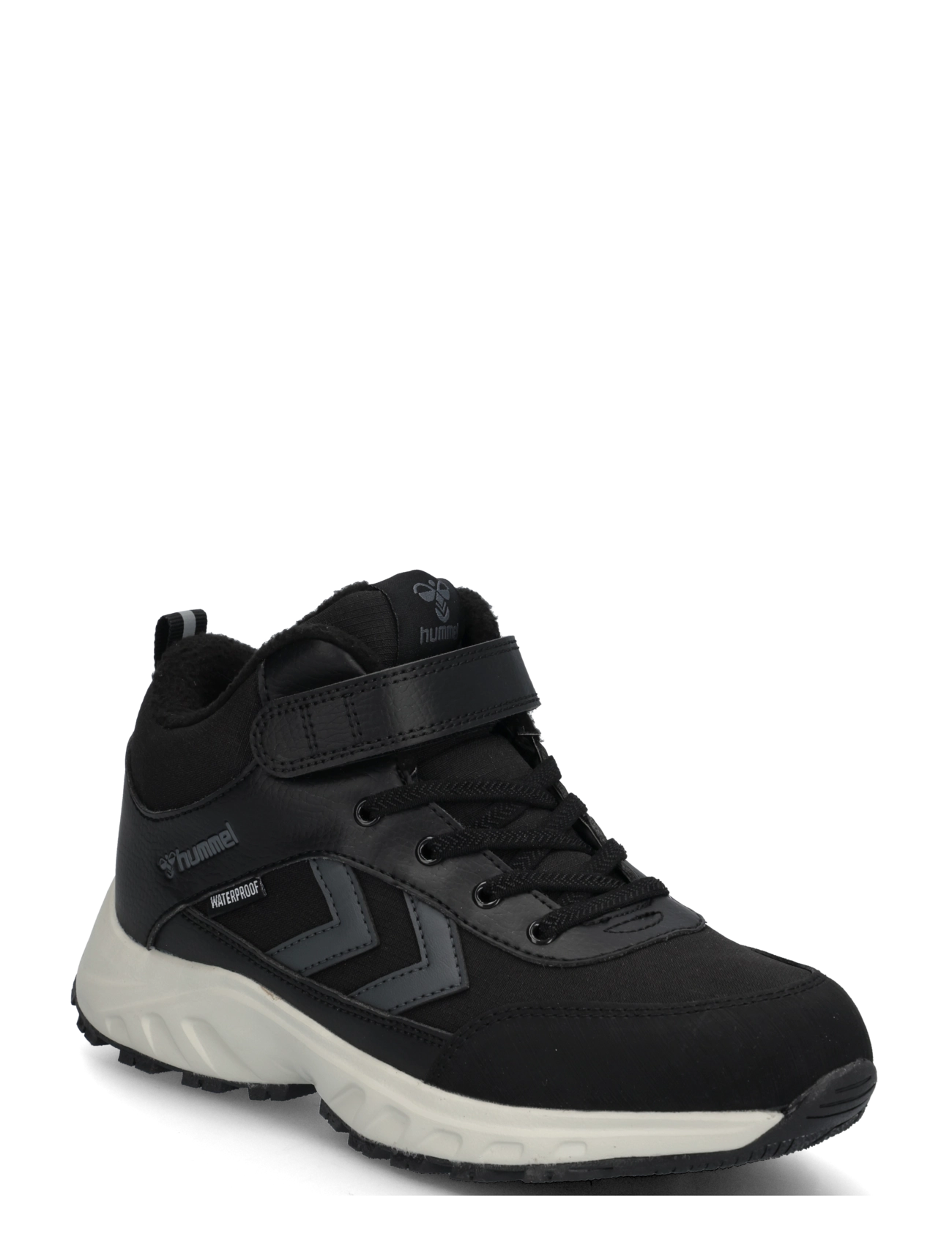 Hummel ROOT TEX JR - Schuhe - BLACK/GREY / black