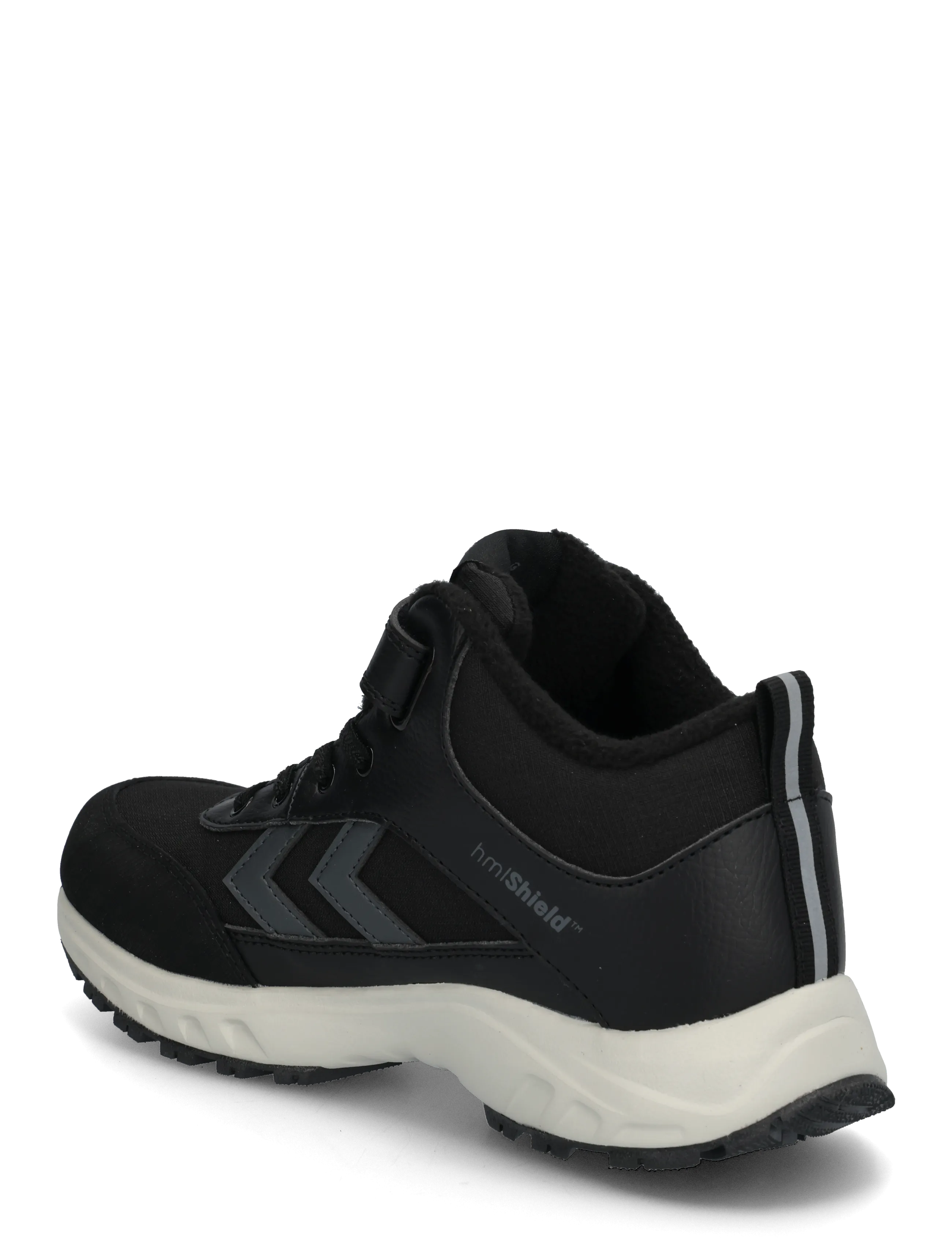 Hummel - ROOT TEX JR - hoher schnitt - black/grey - 1